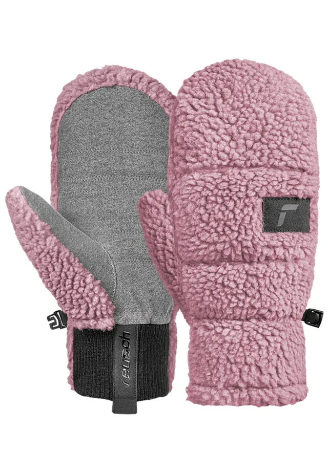 reusch-down-spirit-f-ustlinge-teddy-fleece-schwarz-gr-7 image 1