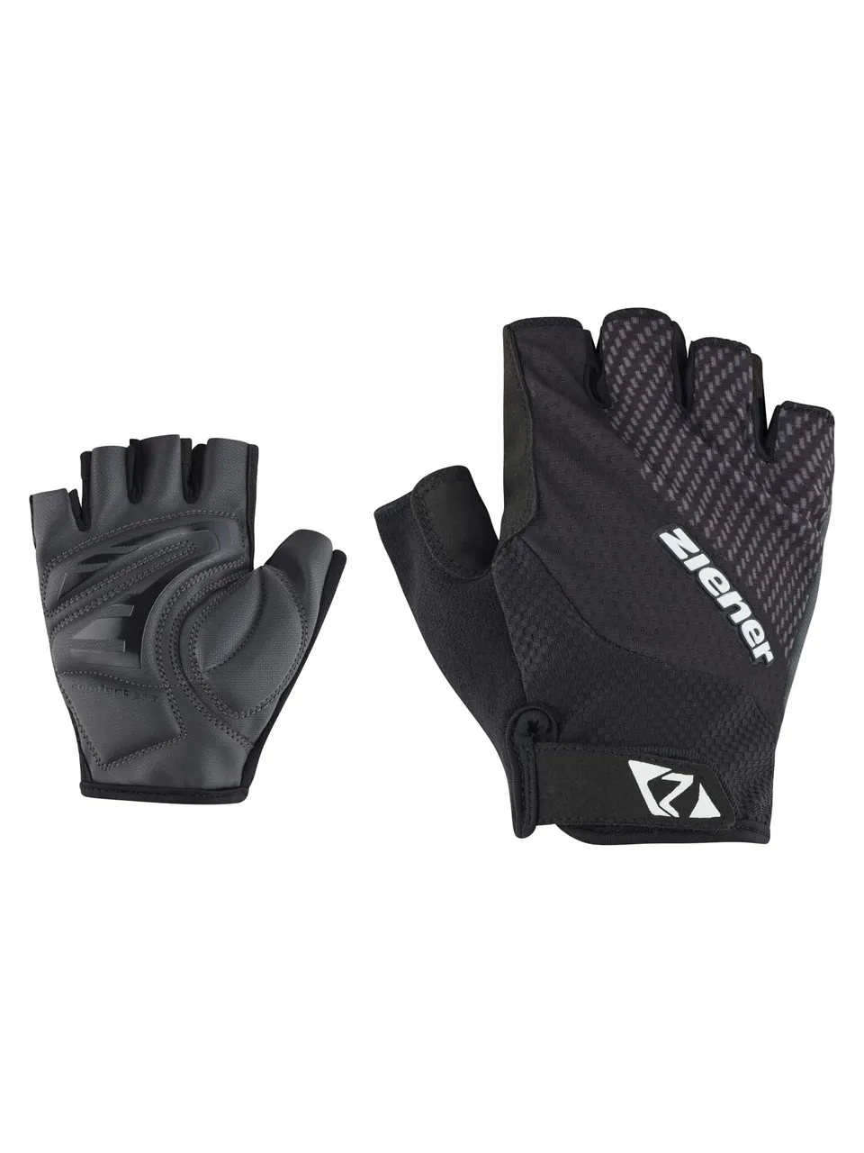 ziener-christofer-z-herren-fahrradhandschuhe-kurzfinger-black-8-5 image 1