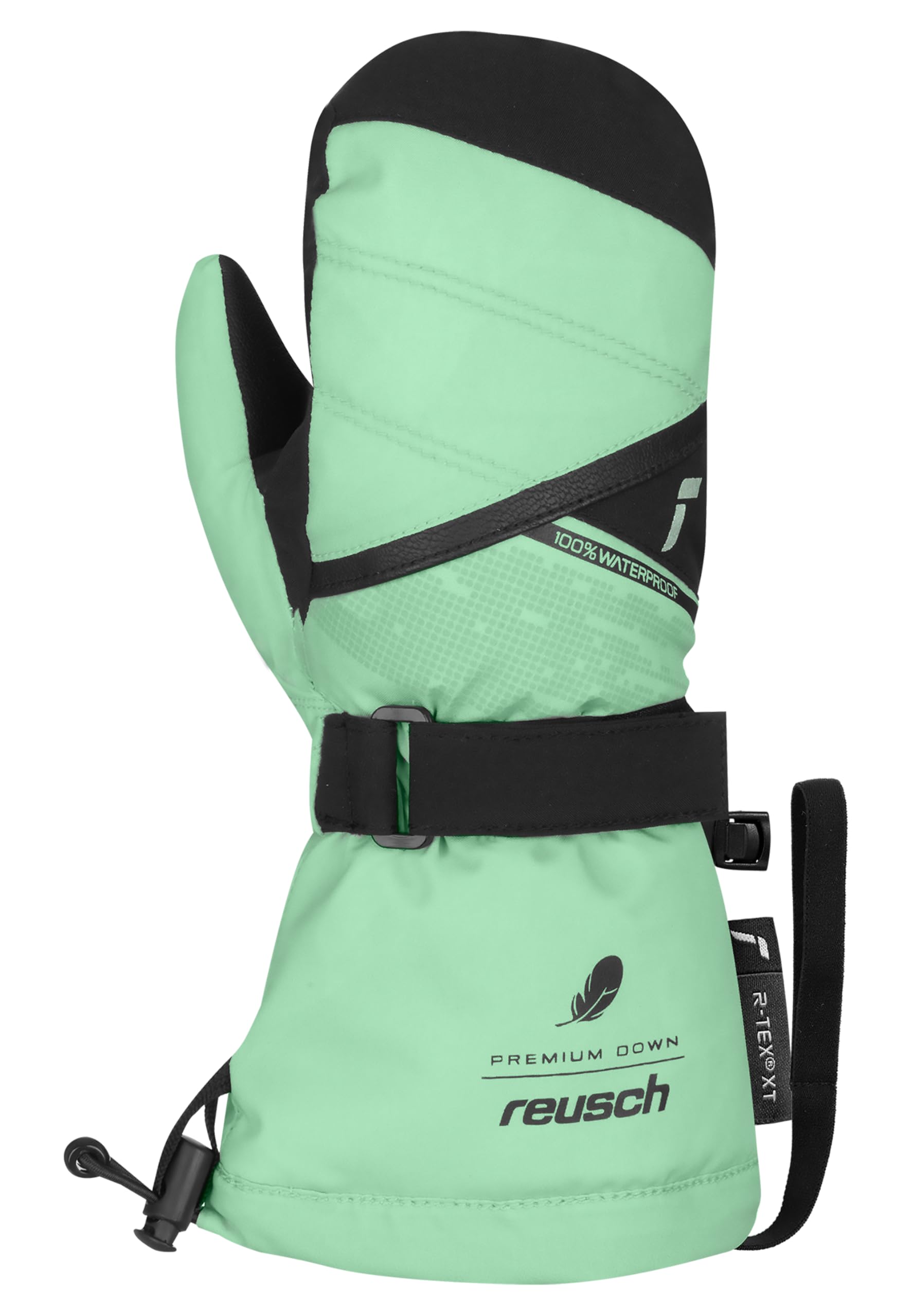 reusch-down-spirit-kinder-f-ustlinge-schwarz-ii-daunen image 2
