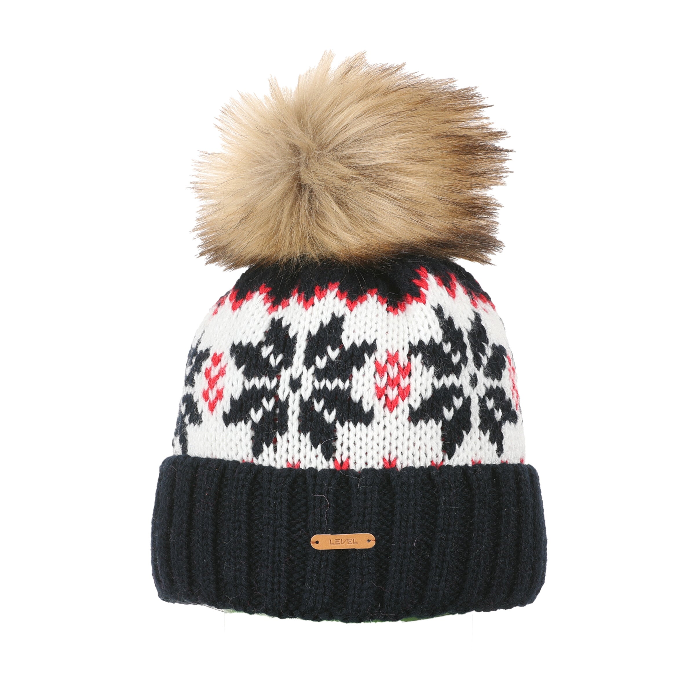 level-off-piste-artic-damen-winterm-tze-beanie-white image 1