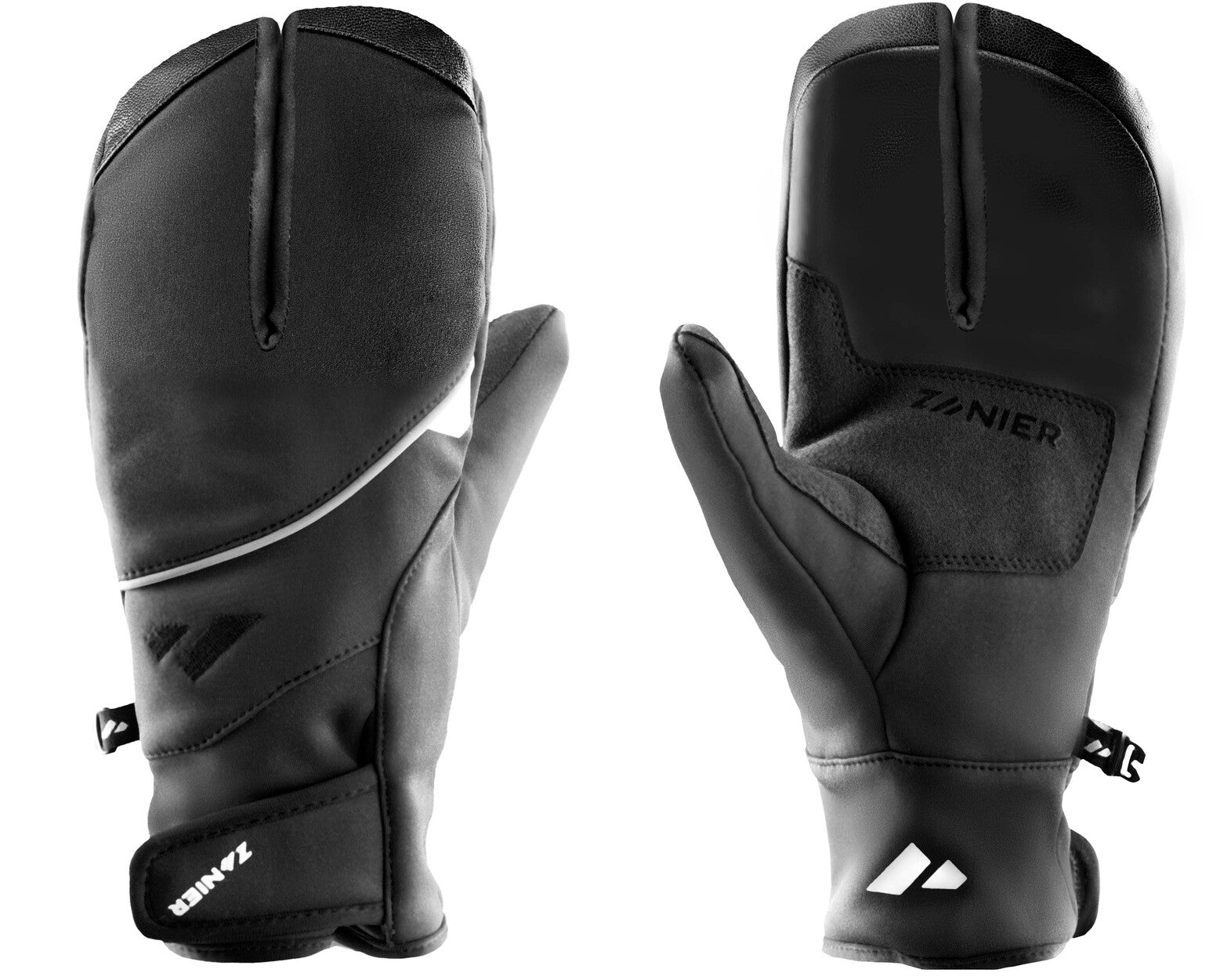 zanier-tour-ws-lobster-handschuhe-schwarz-windstopper image 1