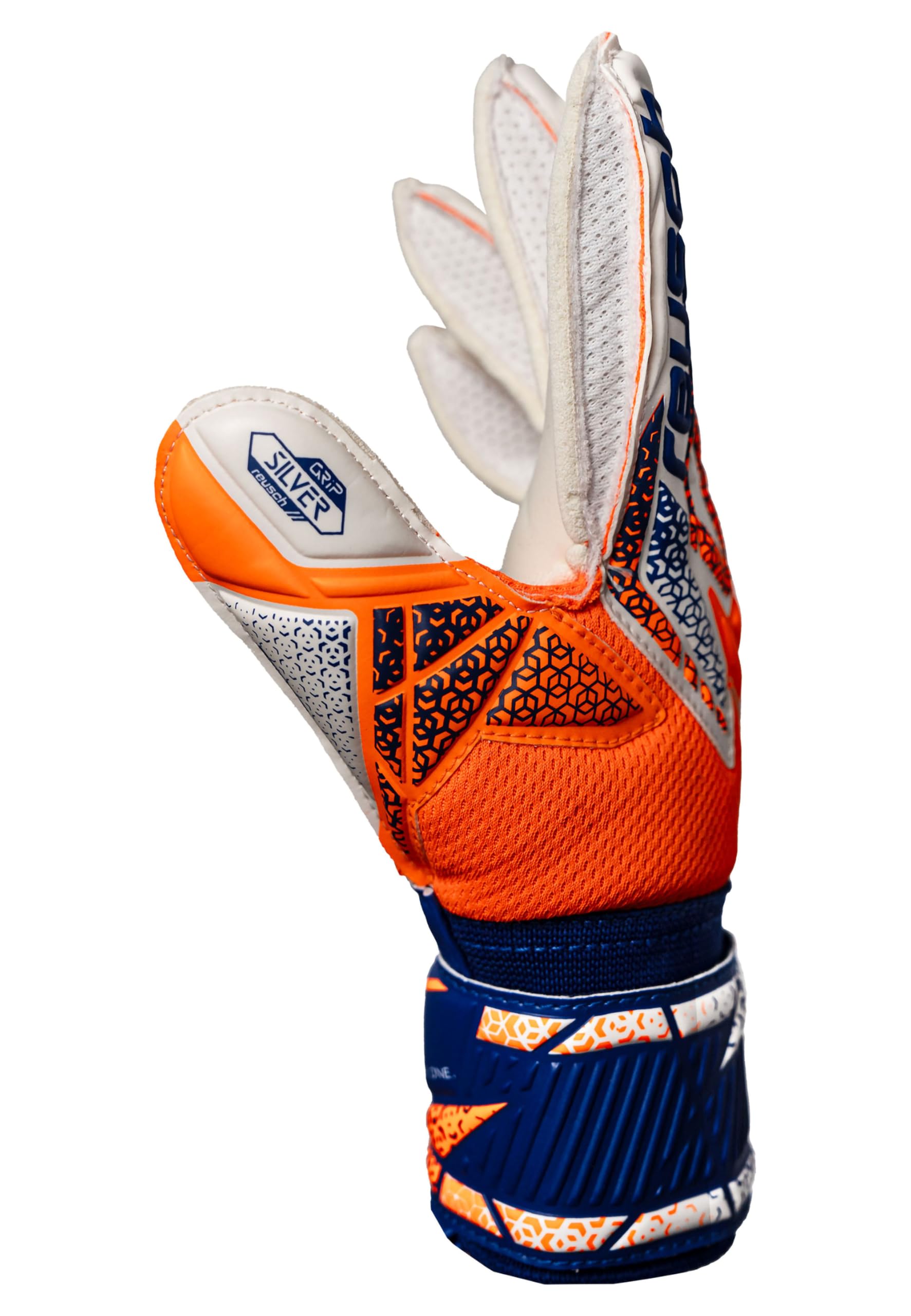 reusch-attrakt-silver-junior-torwarthandschuhe-gr-8-grip image 3