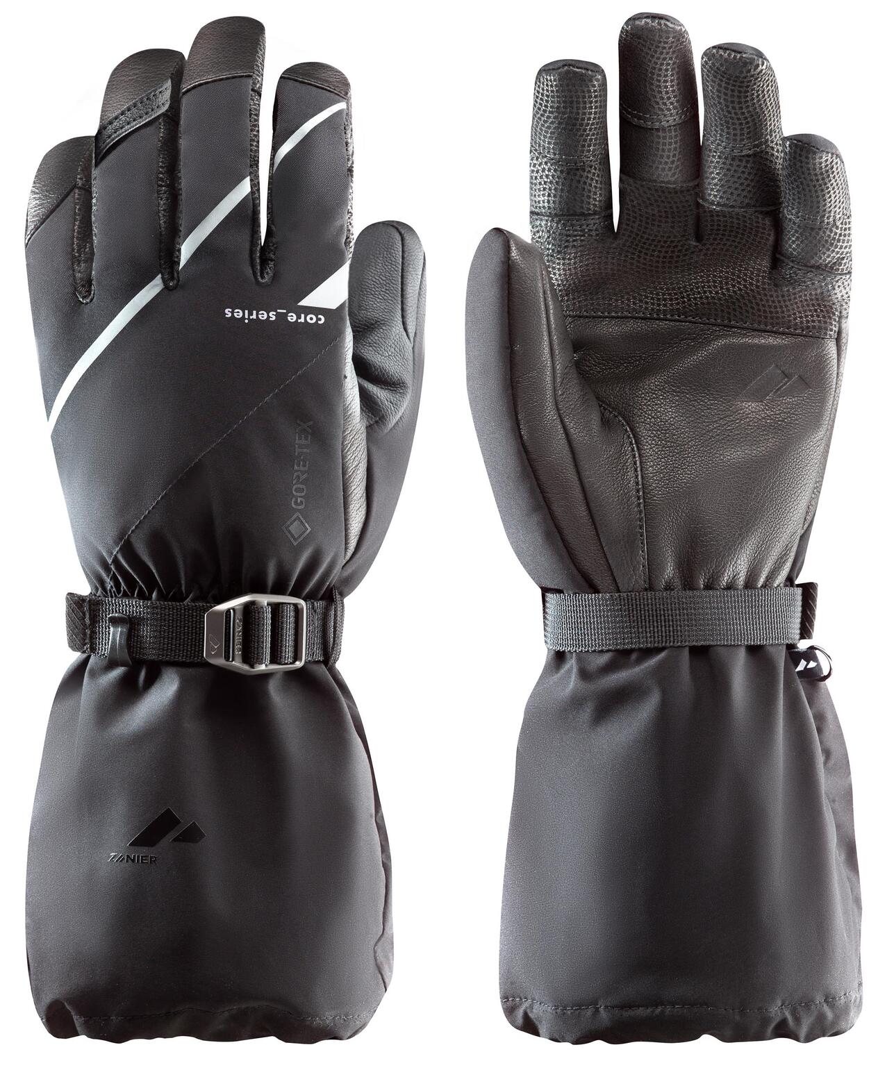 zanier-70-north-gtx-skitourenhandschuhe-schwarz-weiss-warm image 2