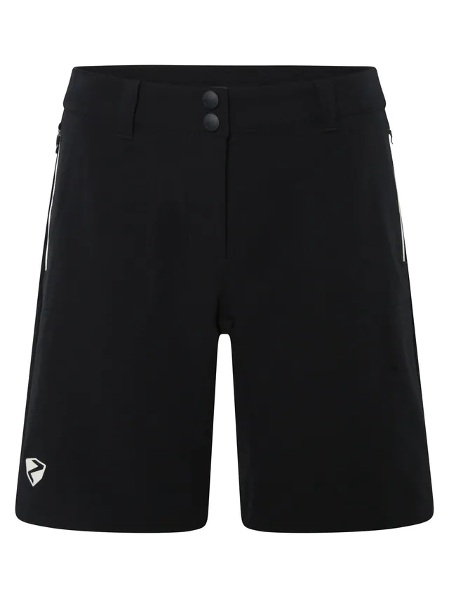 ziener-nakoa-z-bikeshorts-damen-schwarz-wei-gr-38 image 1