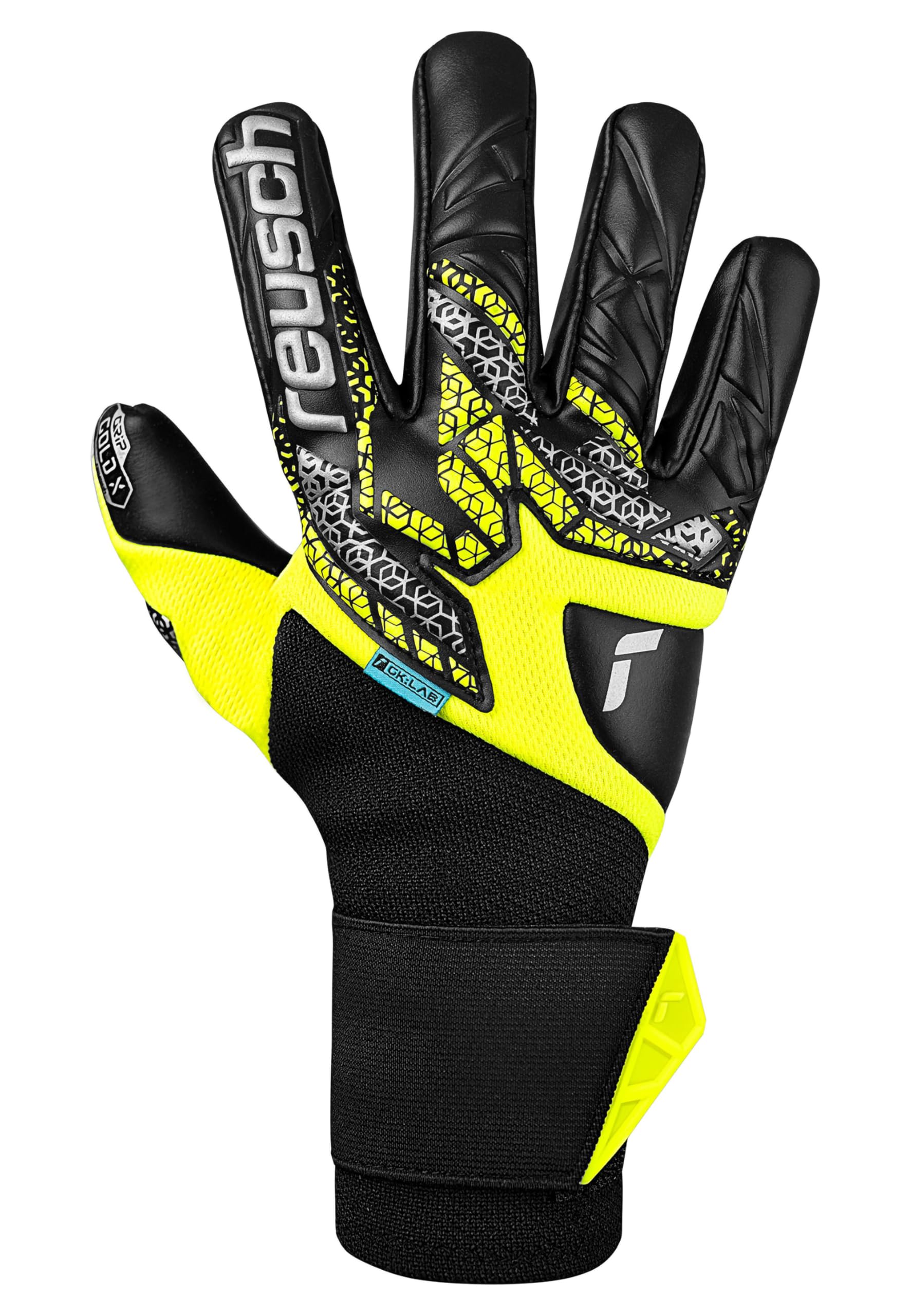 reusch-attrakt-nc-gravity-torwarthandschuhe-gr-10-5-mit-gold-x-grip image 2