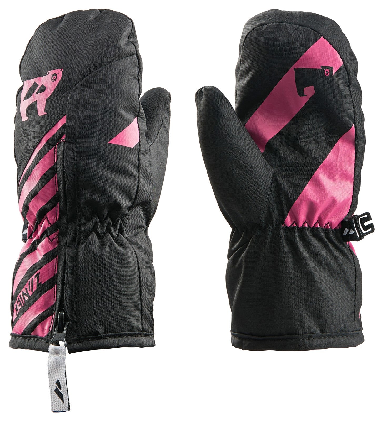 zanier-sweety-mitten-f-ustlinge-schwarz-reissverschluss image 6