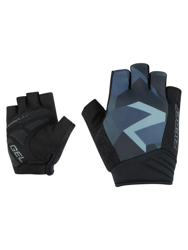 ziener-camal-z-herren-fahrradhandschuhe-kurzfinger-black-magnet-8-5 image 1