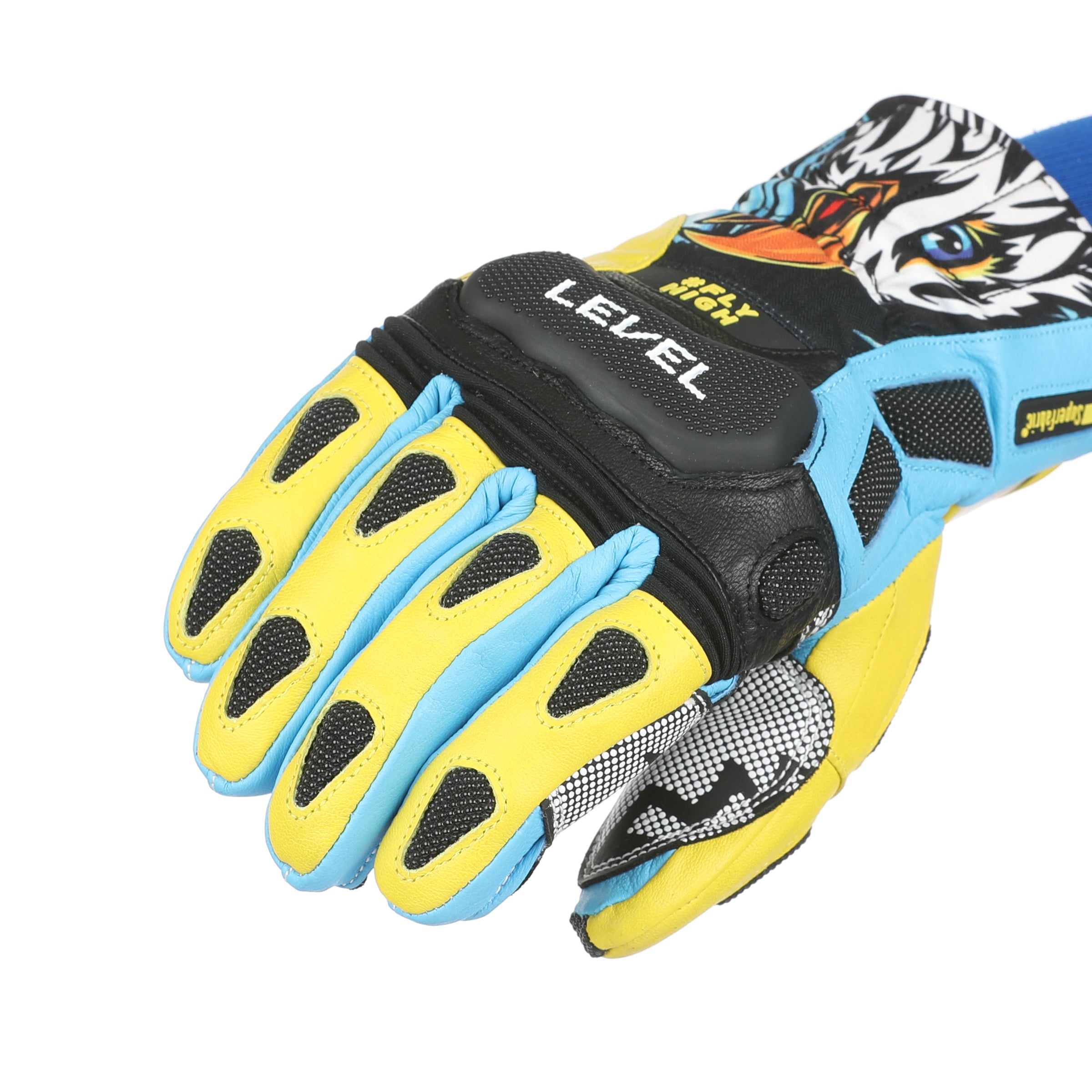 level-sq-cf-skihandschuhe-yellow-blue-ziegenleder image 6