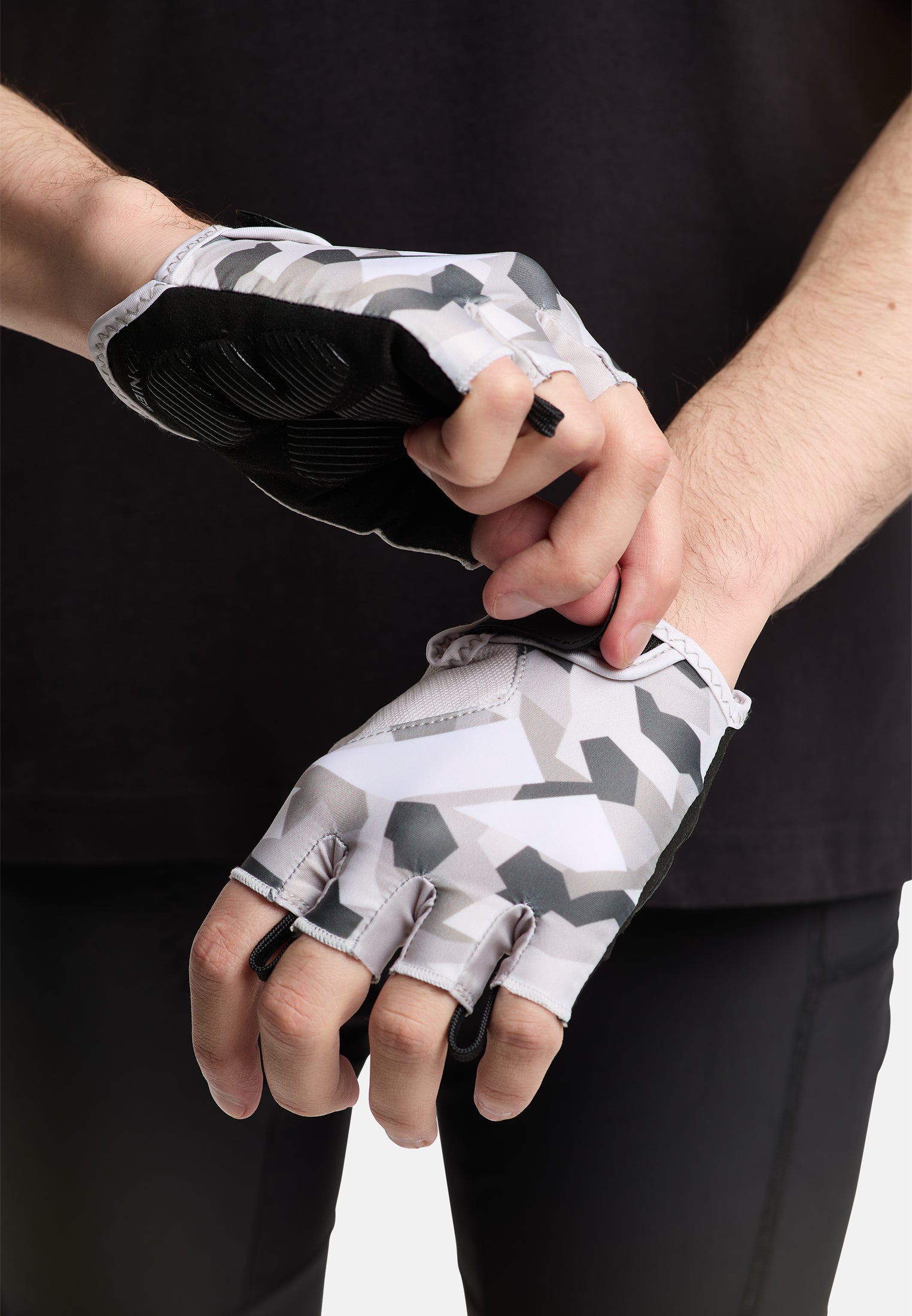 zanier-prolog-kurzfinger-fahrradhandschuhe-camo-sand-mit-gel image 4
