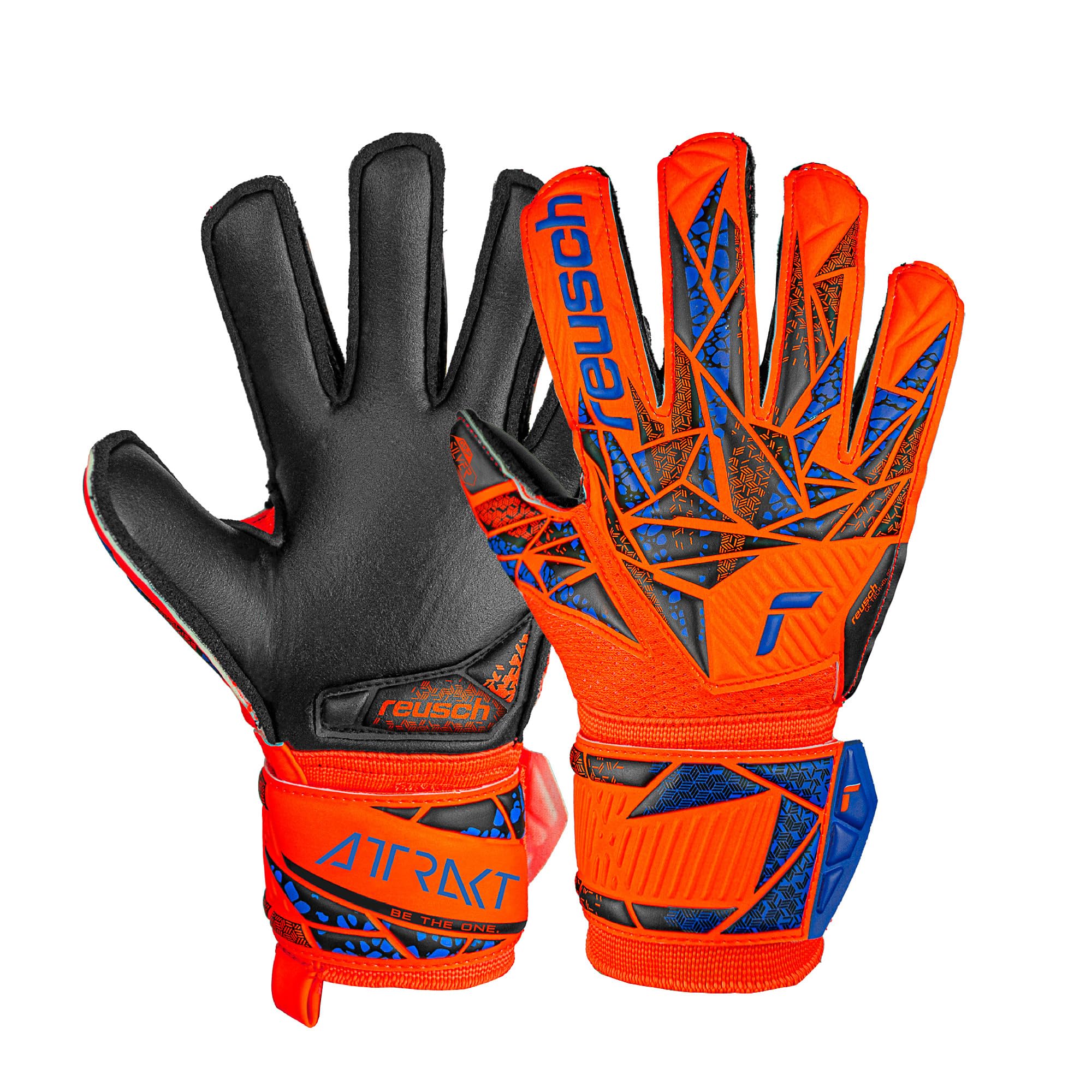 reusch-attrakt-torwarthandschuhe-kinder-gr-6-grip-silver image 1