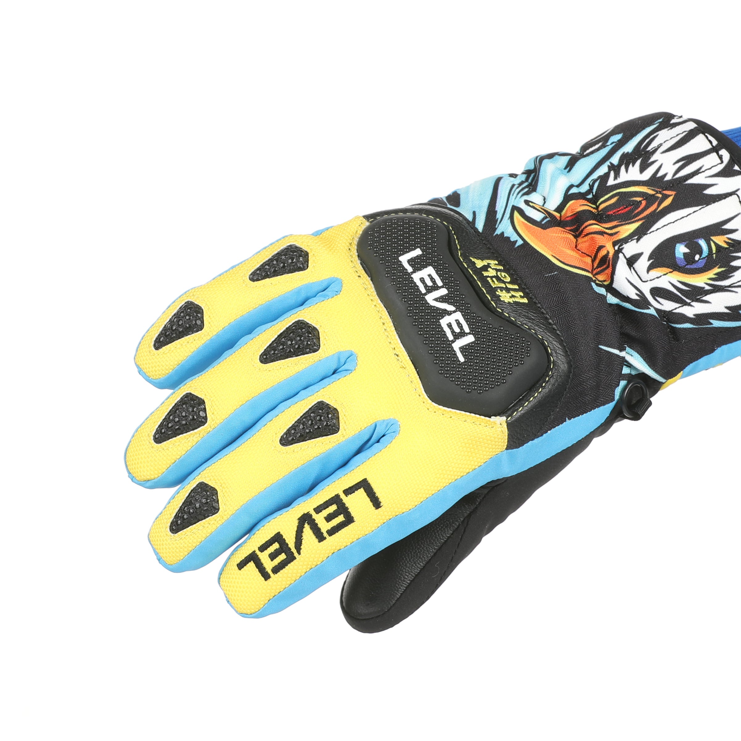 level-worldcup-race-jr-skihandschuhe-yellow-blue image 4