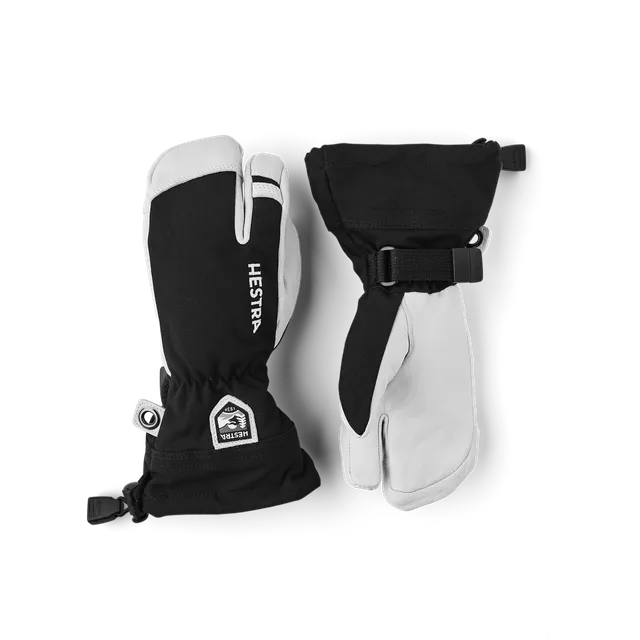 hestra-army-leather-heli-ski-jr-3-finger-skihandschuh-gr-5 image 1