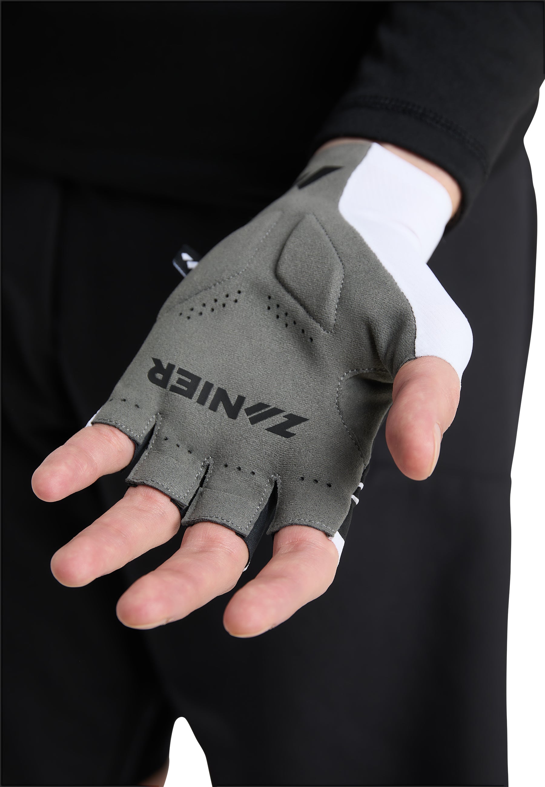 zanier-race-pro-rennrad-handschuhe-weiss-schwarz-ultraleicht image 5