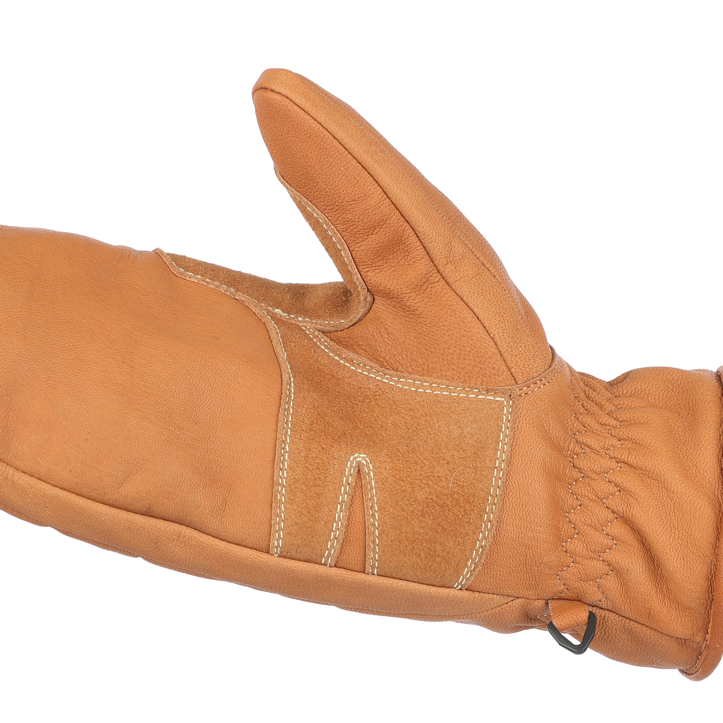 level-half-pipe-rebel-mitten-snowboard-f-ustling-beige-leder image 4