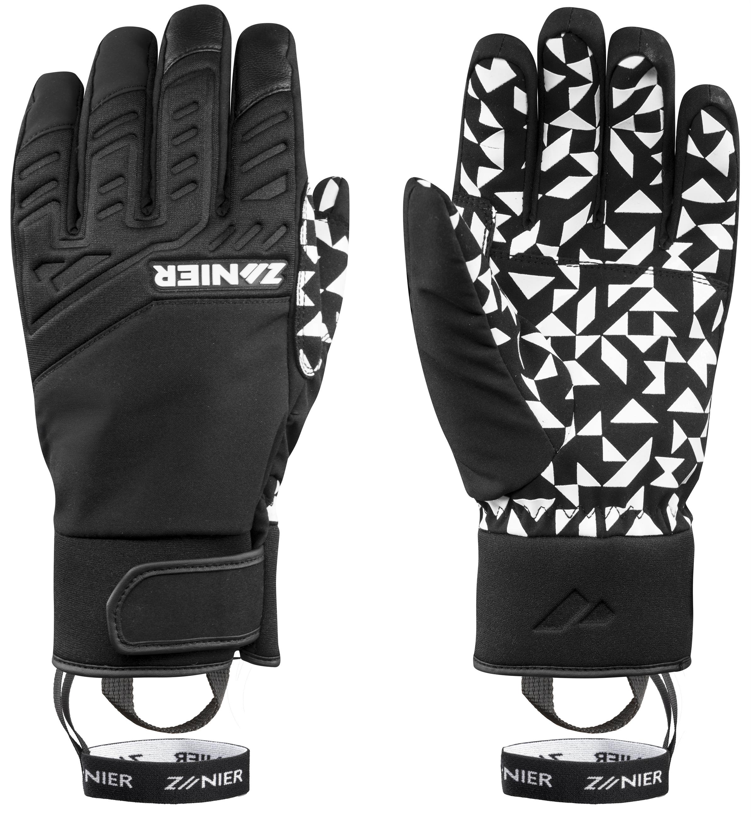 zanier-spring-stx-skihandschuh-schwarz-wei-9-neopren image 3