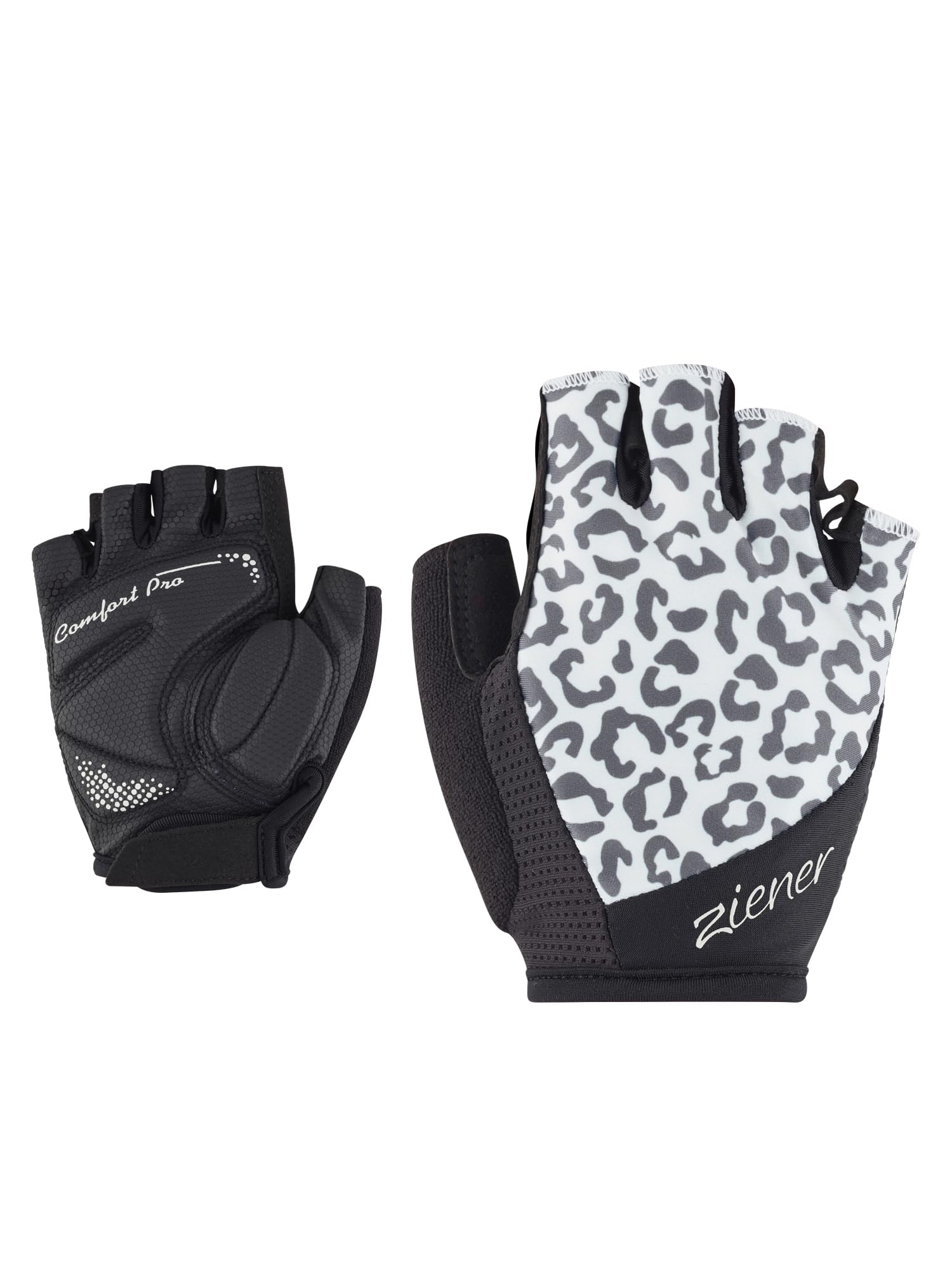 ziener-collien-z-damen-fahrradhandschuhe-kurzfinger-white-fog-7-5 image 1