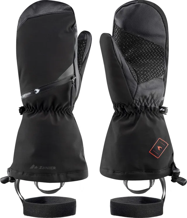 zanier-heat-pads-gtx-mitten-skihandschuh-f-ustling-schwarz image 1