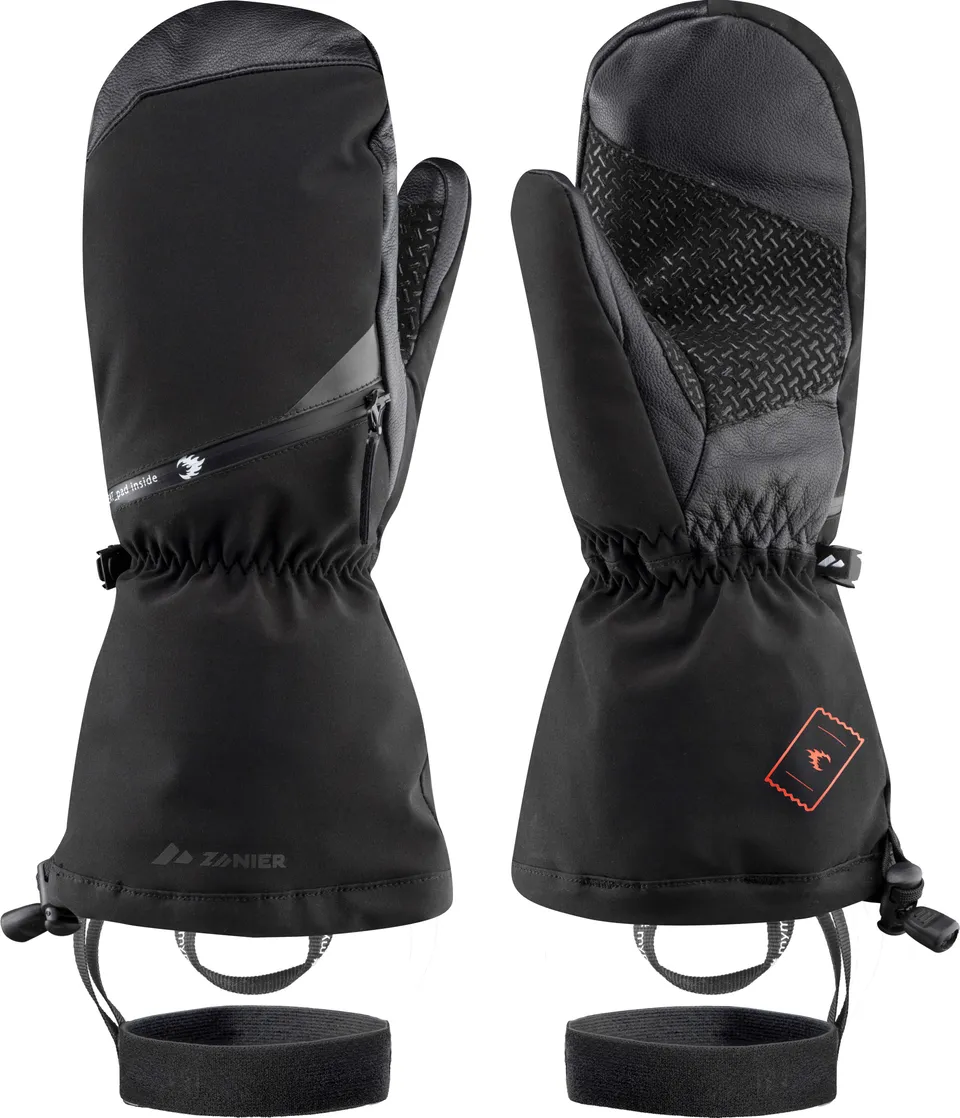 zanier-heat-pads-gtx-mitten-skihandschuh-f-ustling-schwarz image 1