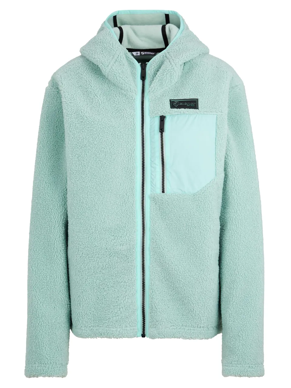 ziener-juha-z-fleecejacke-damen-mit-kapuze-high-loft image 1