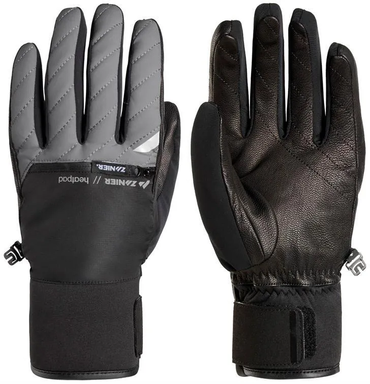 zanier-radiator-stx-skihandschuhe-3-in-1-schwarz image 1