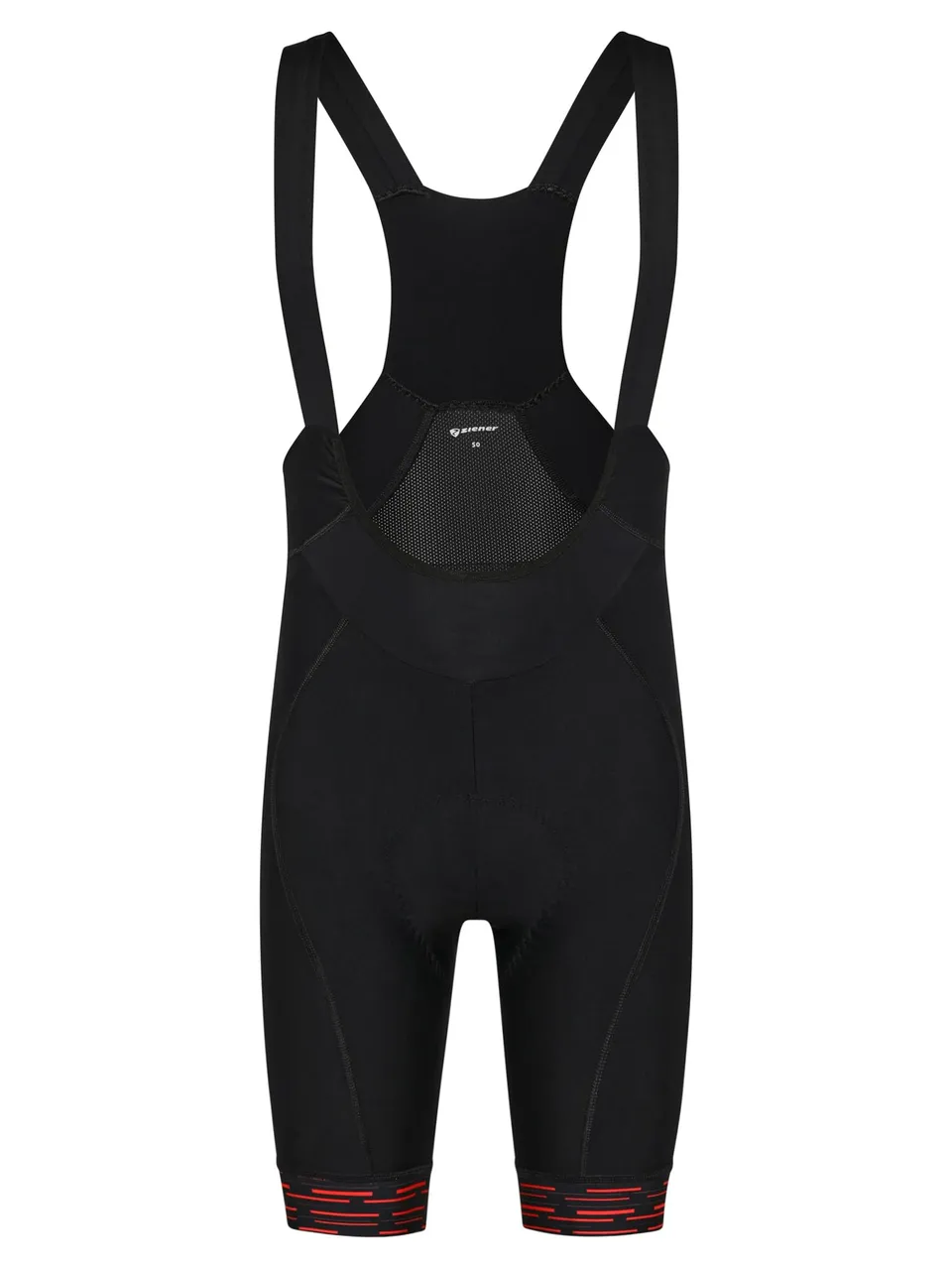 ziener-nenat-z-herren-bib-tight-x-memory-black-orangered-50 image 1