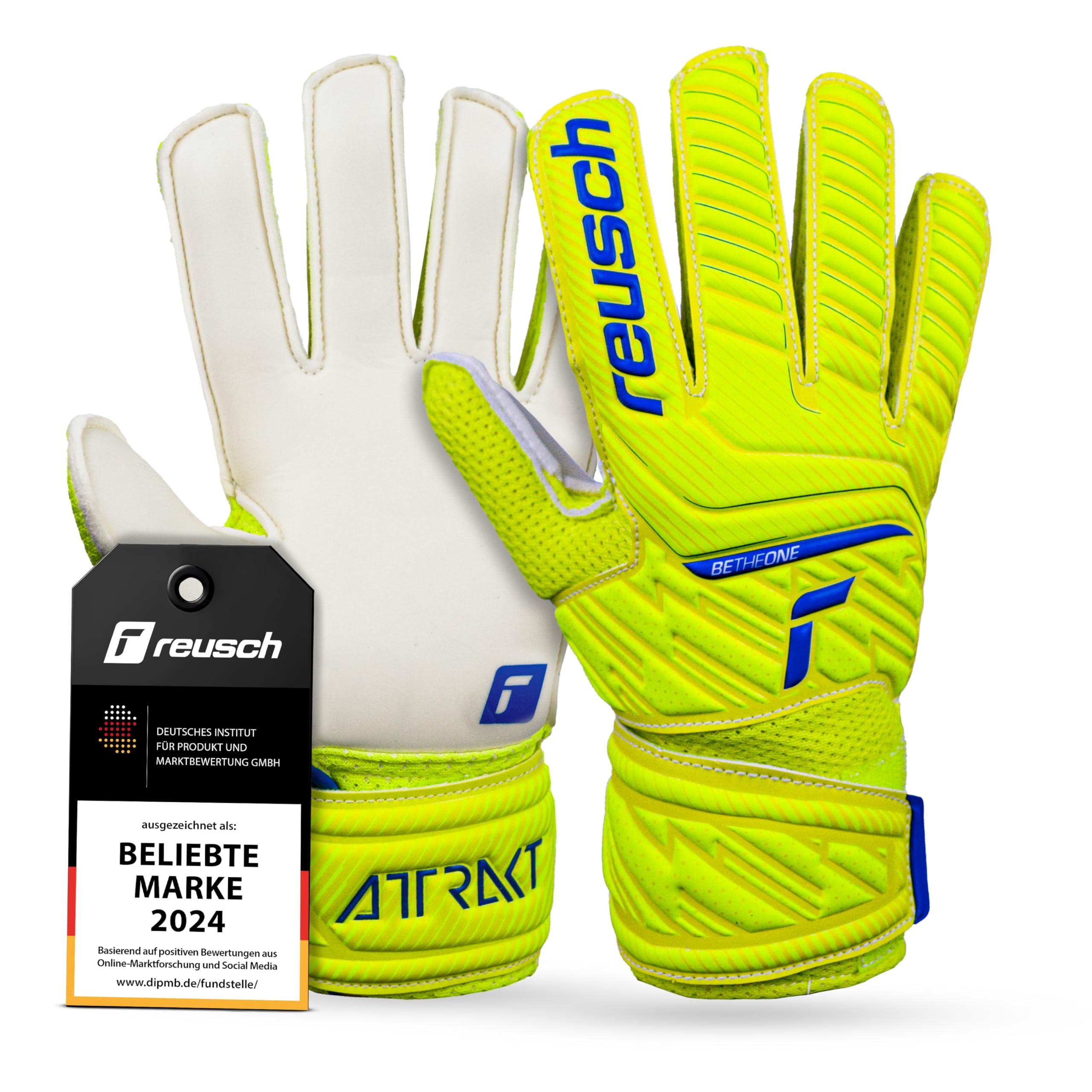 reusch-attrakt-kinder-torwarthandschuhe-gr-6-grip-robust image 1