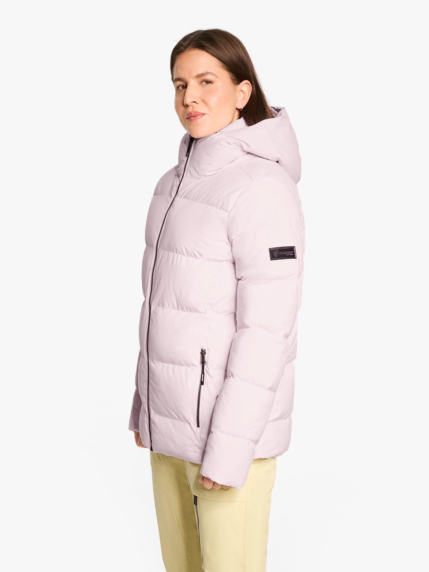 ziener-trava-z-skijacke-damen-shell-pink-warm-wasserdicht image 3