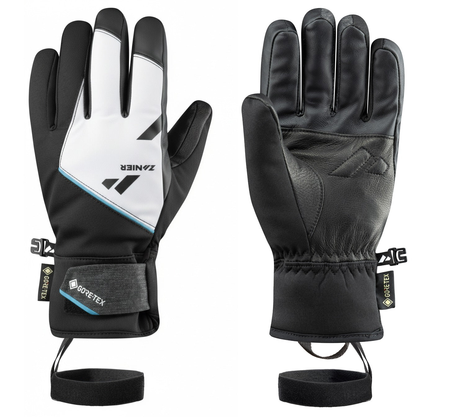 zanier-planai-gtx-f-ustling-skihandschuh-schwarz-wasserdicht image 6