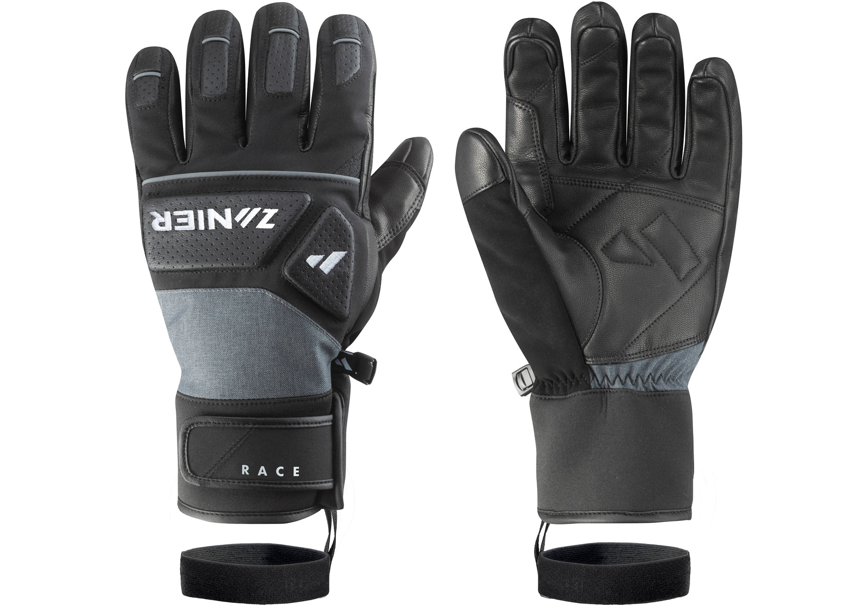zanier-race-pro-stx-skihandschuhe-schwarz-wasserdicht-sympatex image 2