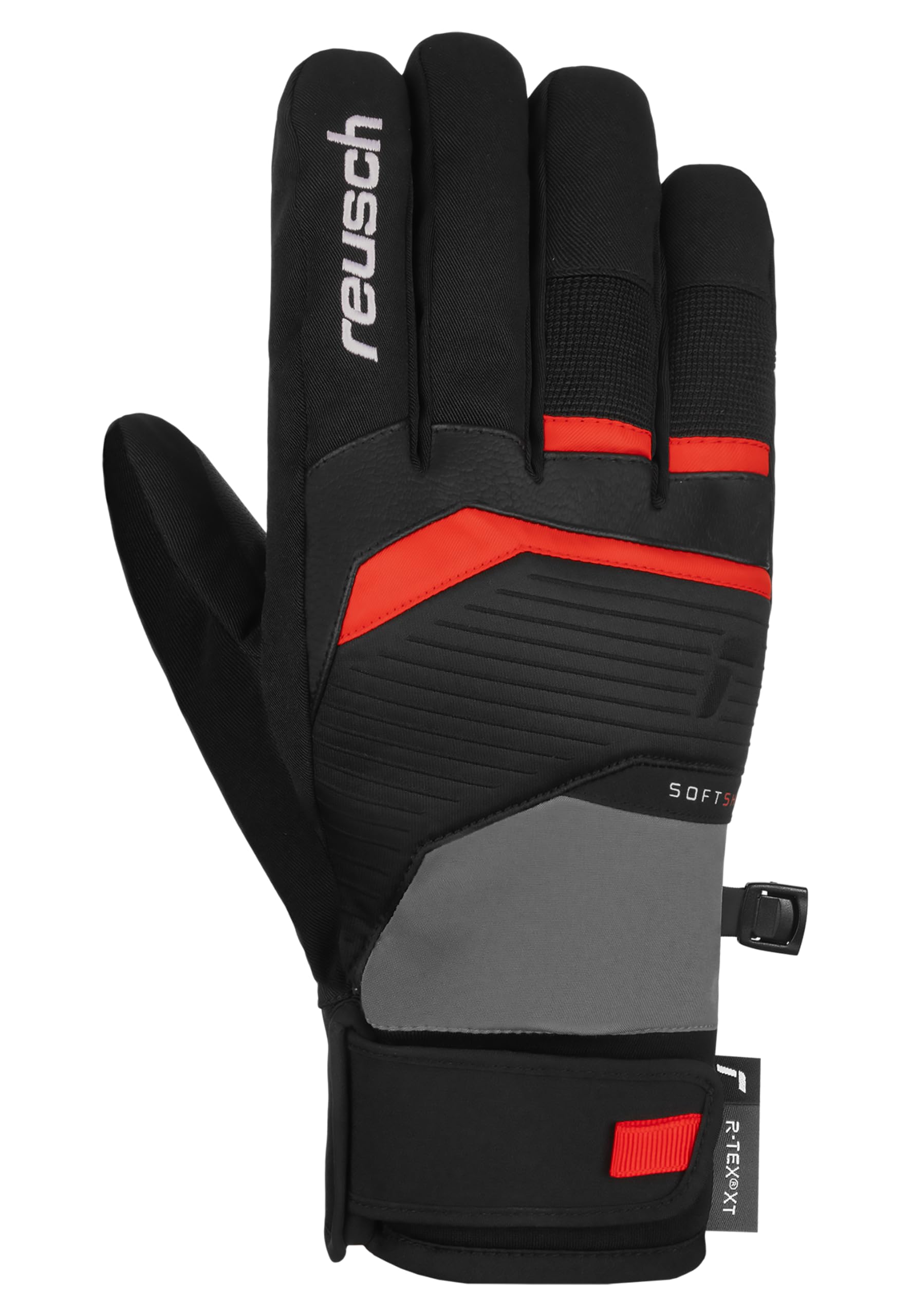 reusch-down-spirit-skihandschuhe-warm-wasserdicht-gr-e-8-5-schwarz-grau image 2