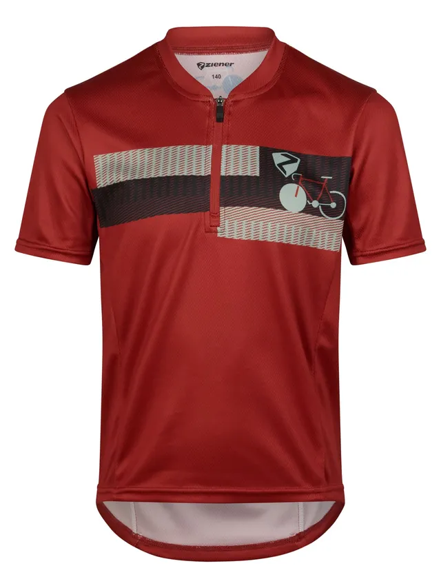 ziener-nespi-junior-fahrradtrikot-kinder-gr-152-rmellos image 1