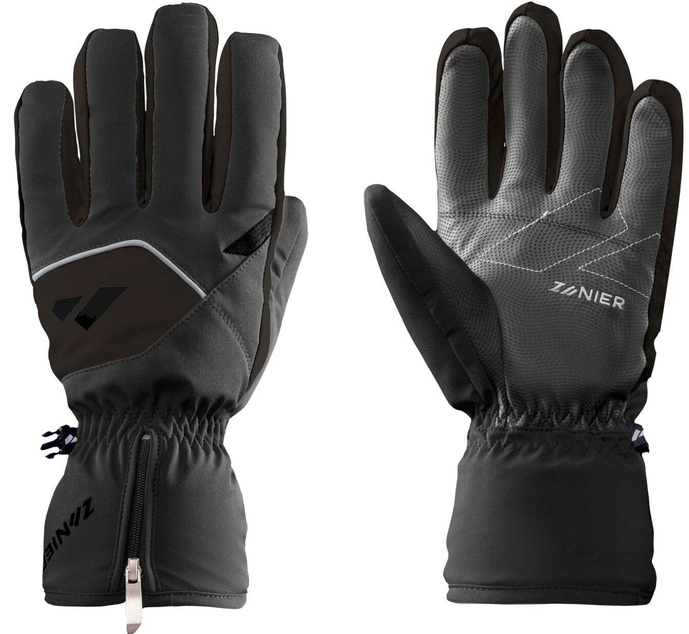 zanier-reith-stx-skihandschuhe-schwarz-wasserdicht-sympatex image 2