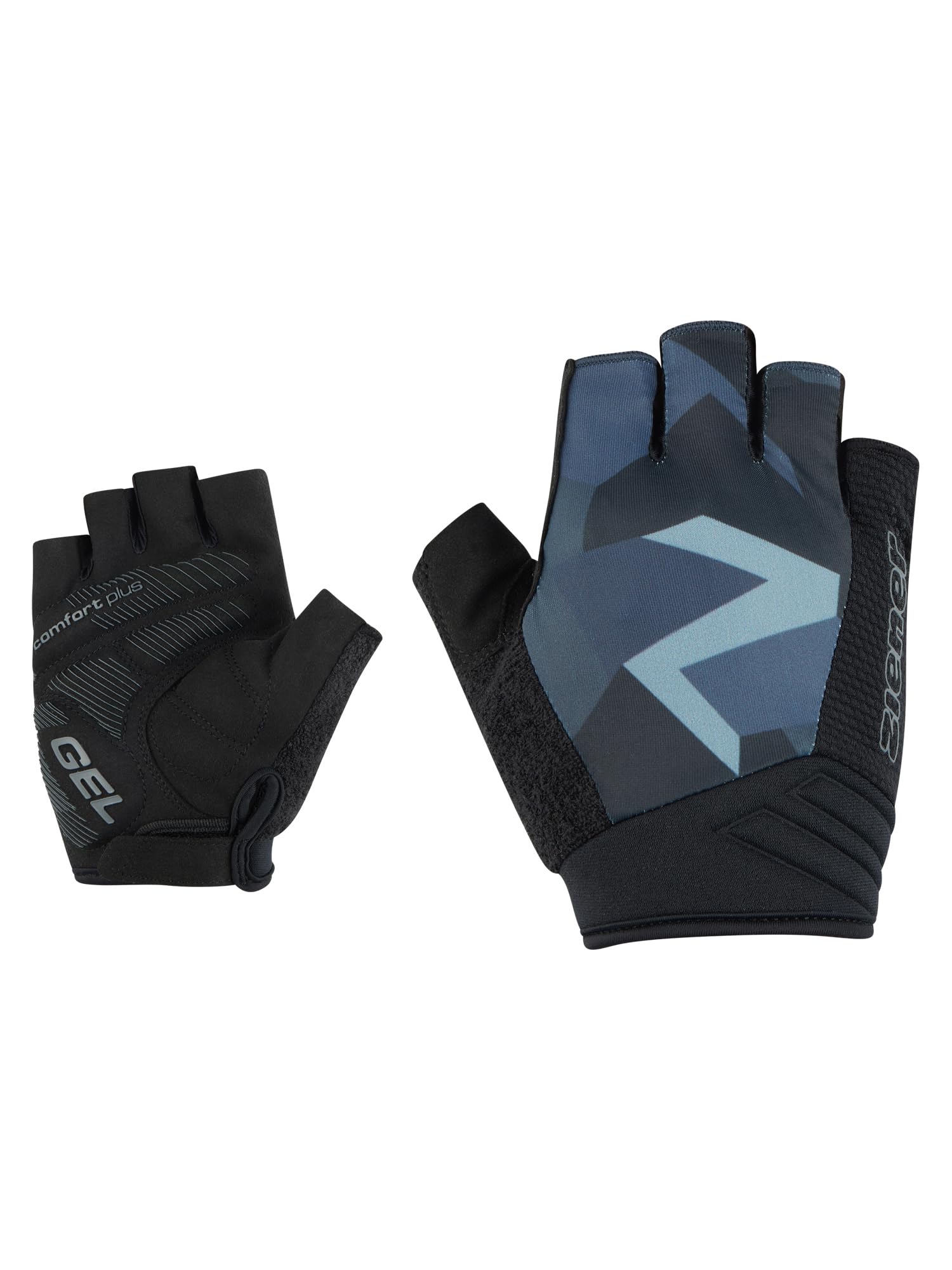 ziener-camal-z-herren-fahrradhandschuhe-kurzfinger-black-magnet-8-5 image 1