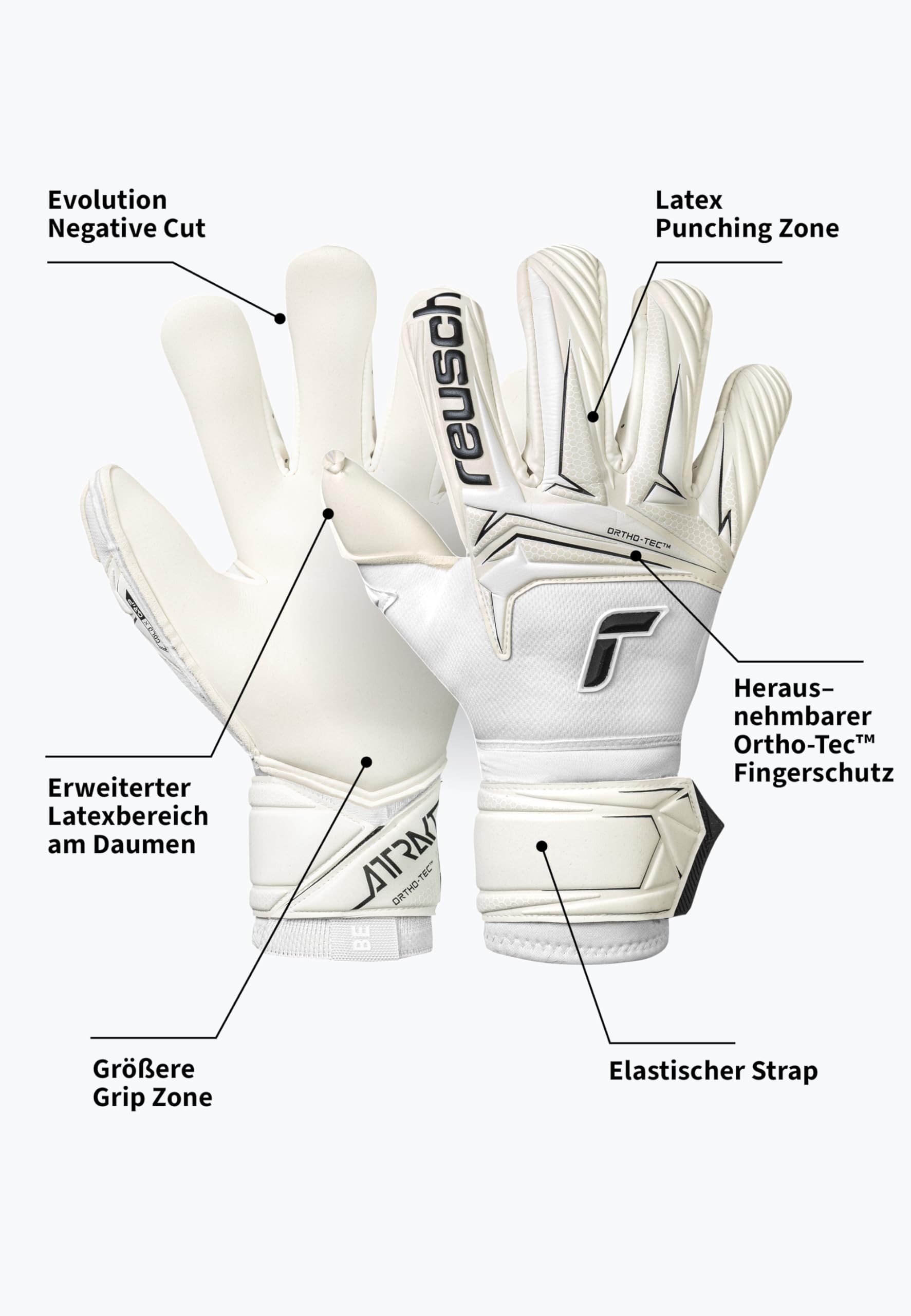 reusch-attrakt-gold-x-torwarthandschuhe-gr-9-fingerschutz image 7