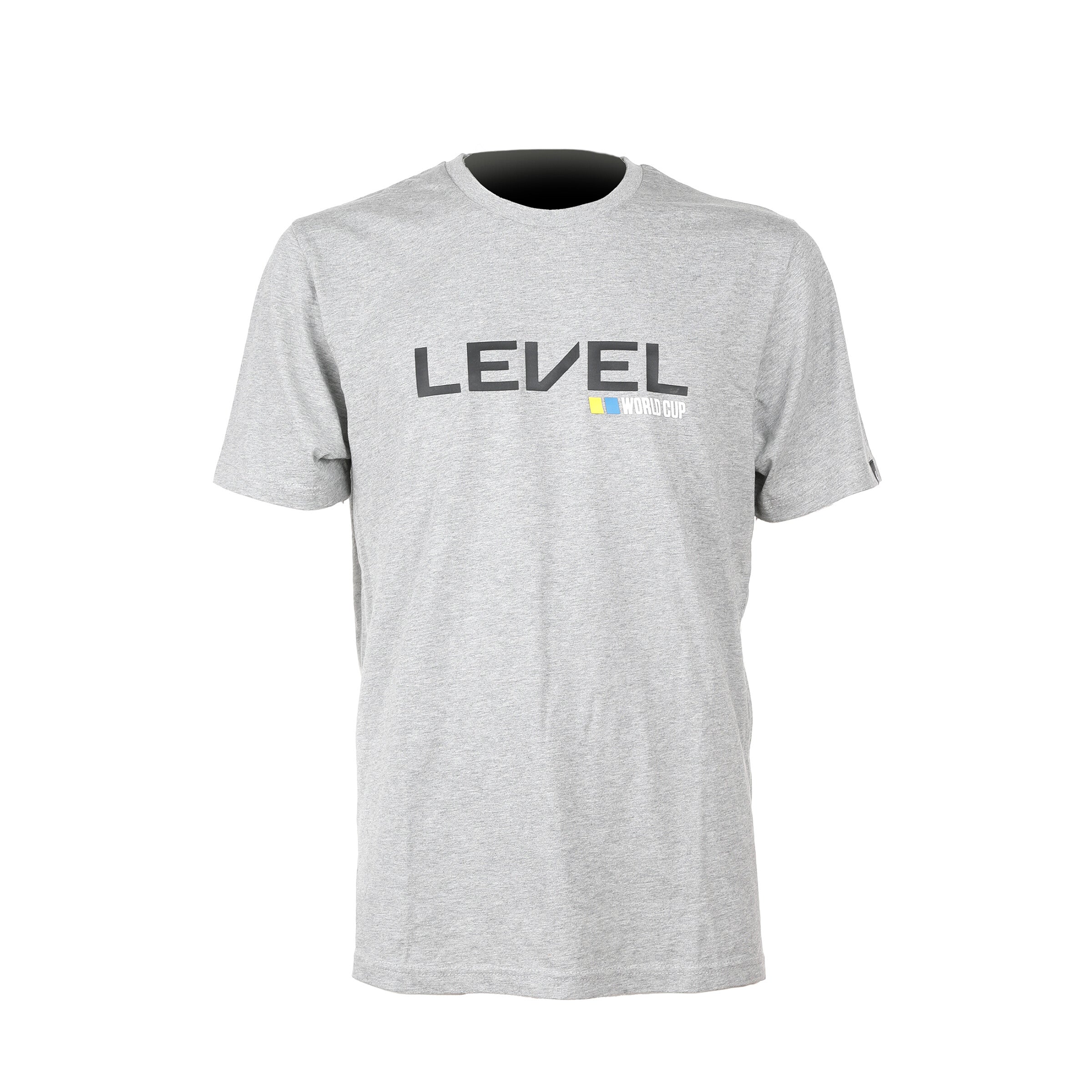 level-worldcup-t-shirt-baumwollshirt-grau-gr-m-100-cotton image 2