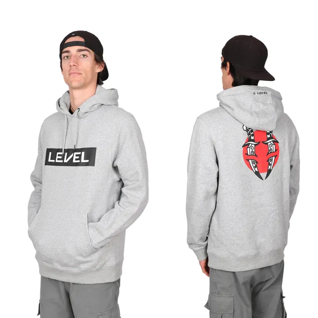 level-rover-daggers-hoodie-pullover-grau-herren image 1