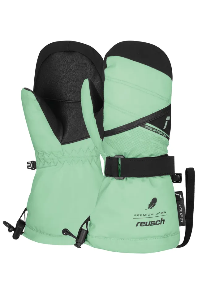 reusch-down-spirit-kinder-f-ustlinge-schwarz-ii-daunen image 1