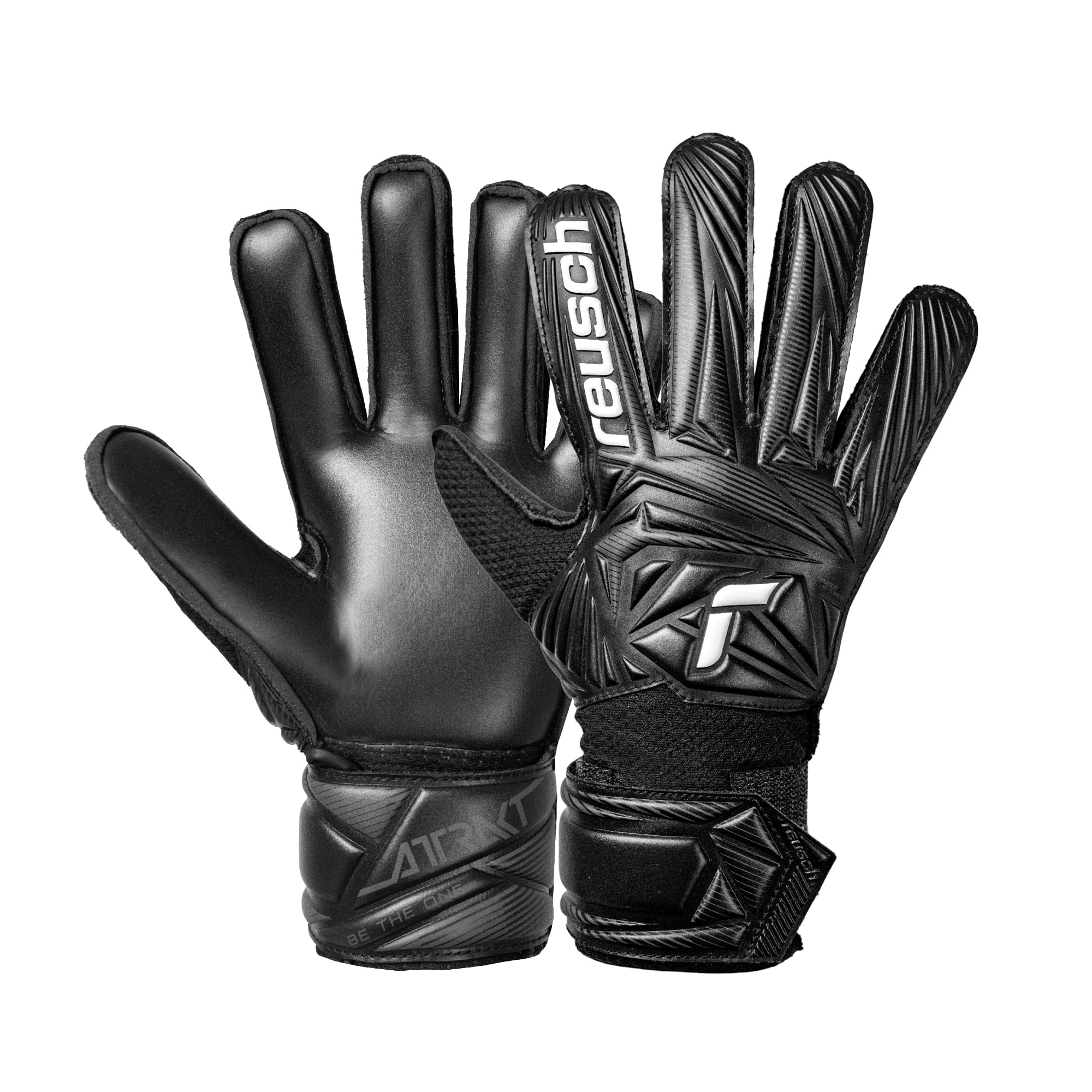 reusch-attrakt-torwarthandschuhe-kinder-gr-6-solid-grip image 1