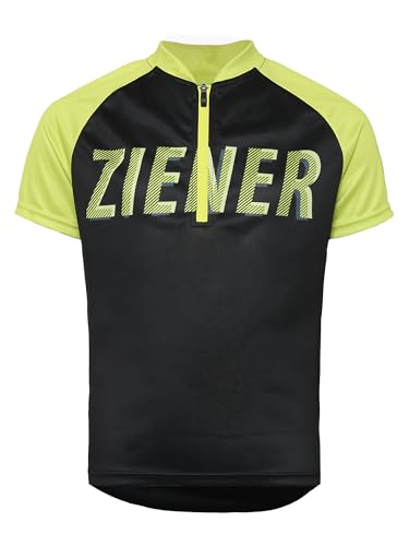 ziener-nestel-z-junior-fahrradtrikot-140-schwarz-gelb image 4