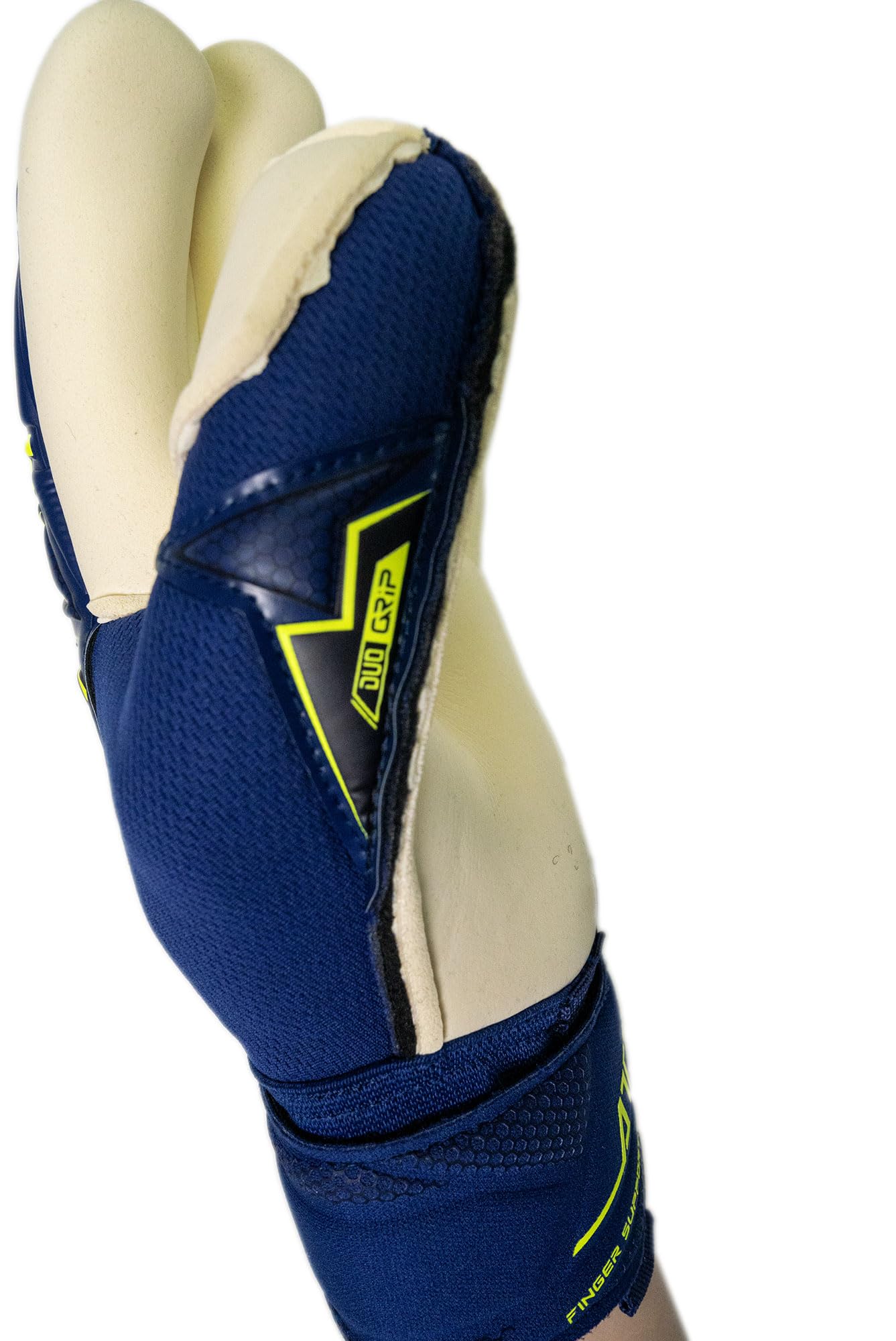 reusch-attrakt-torwarthandschuhe-gr-9-duo-grip-fingerschutz image 8