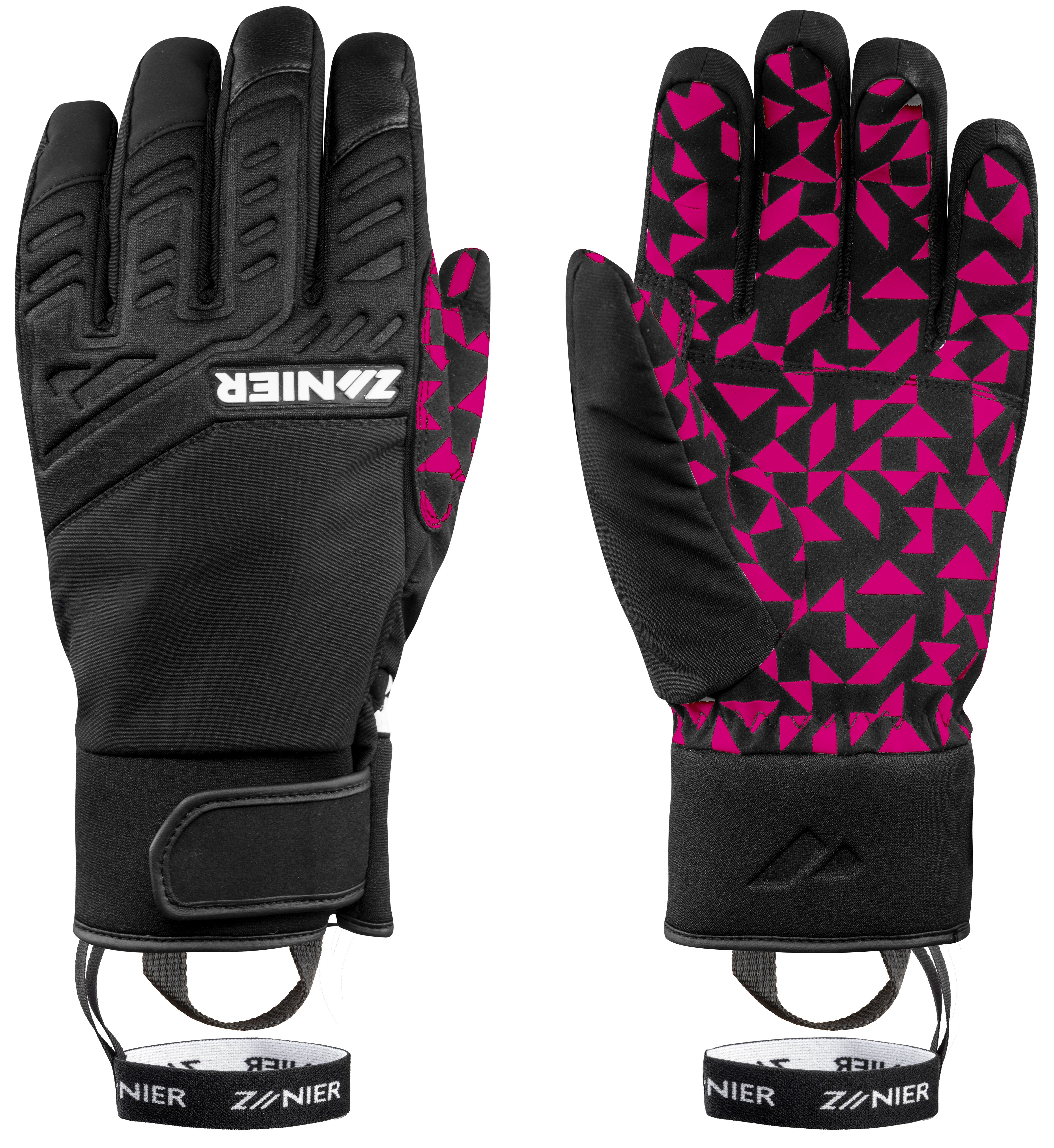 zanier-spring-stx-skihandschuh-schwarz-wei-9-neopren image 2