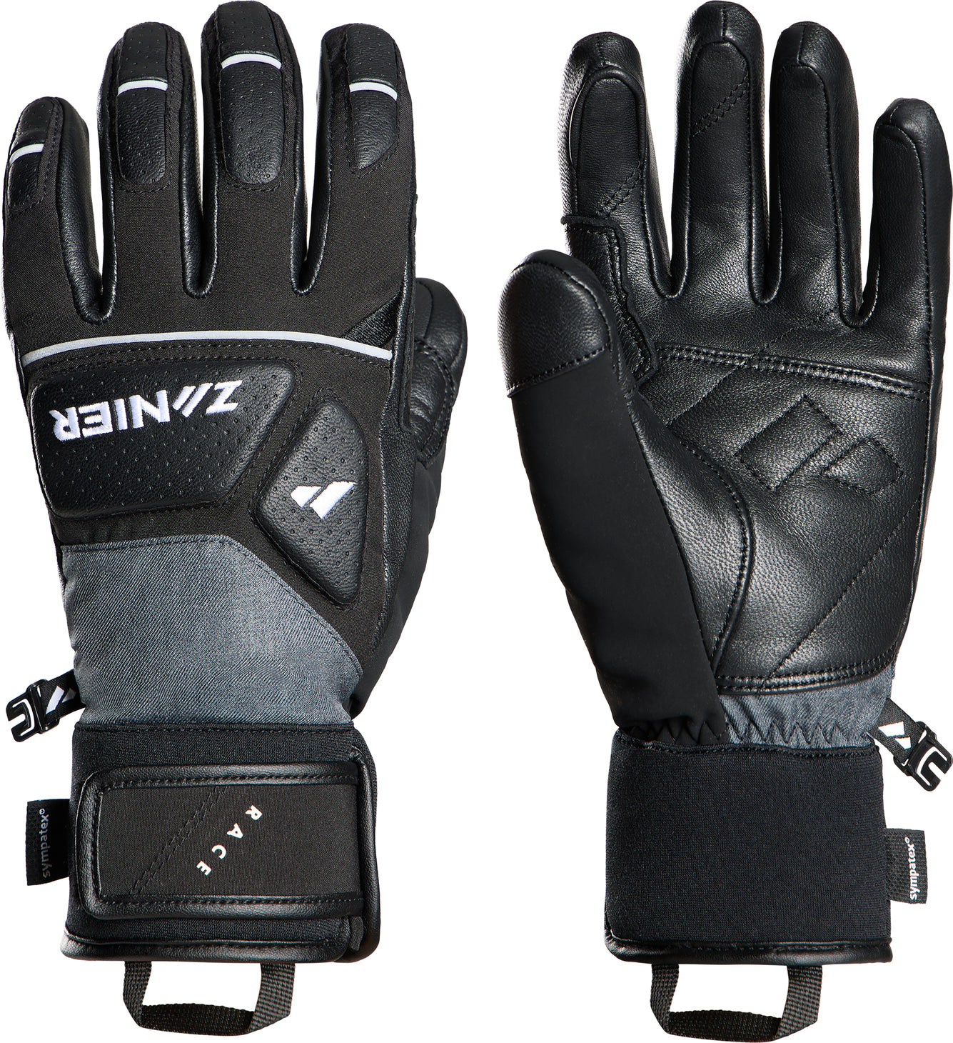 zanier-race-pro-stx-skihandschuhe-schwarz-wasserdicht-sympatex image 4