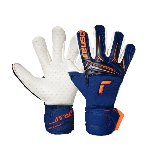 reusch-attrakt-torwarthandschuhe-gr-e-9-mit-fingerschutz image 1