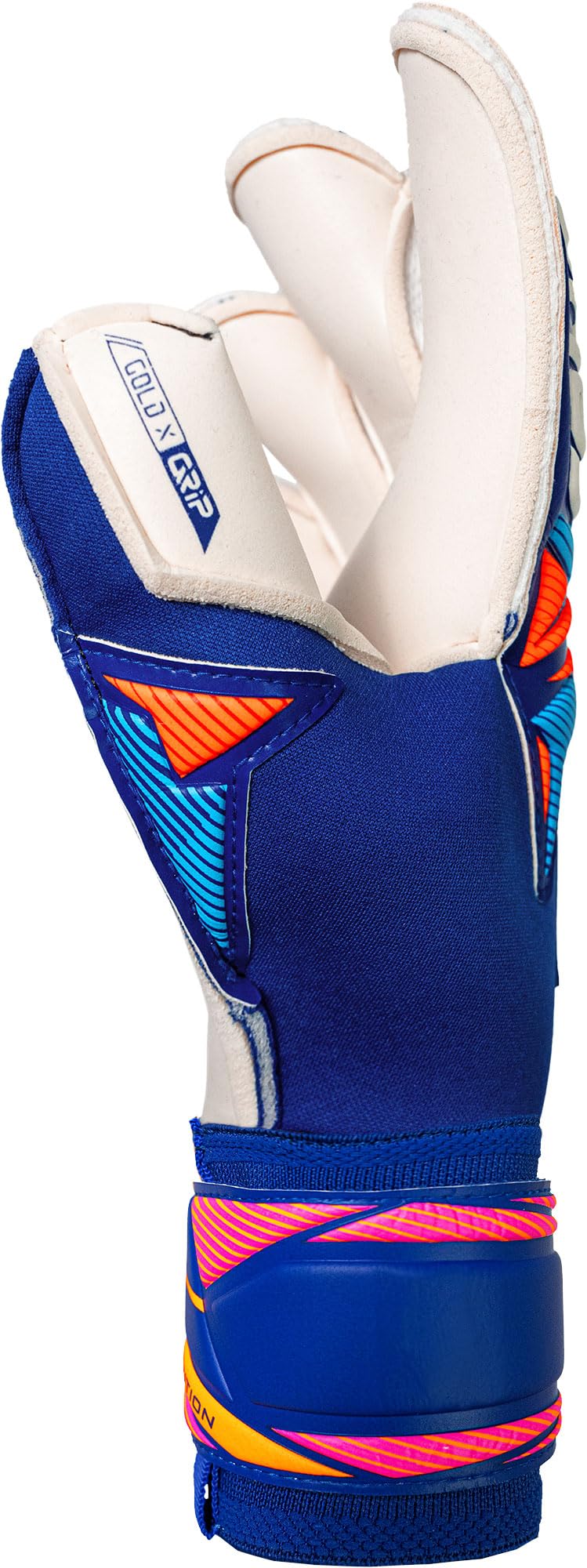 reusch-attrakt-torwarthandschuhe-gr-e-9-mit-gold-x-grip image 3