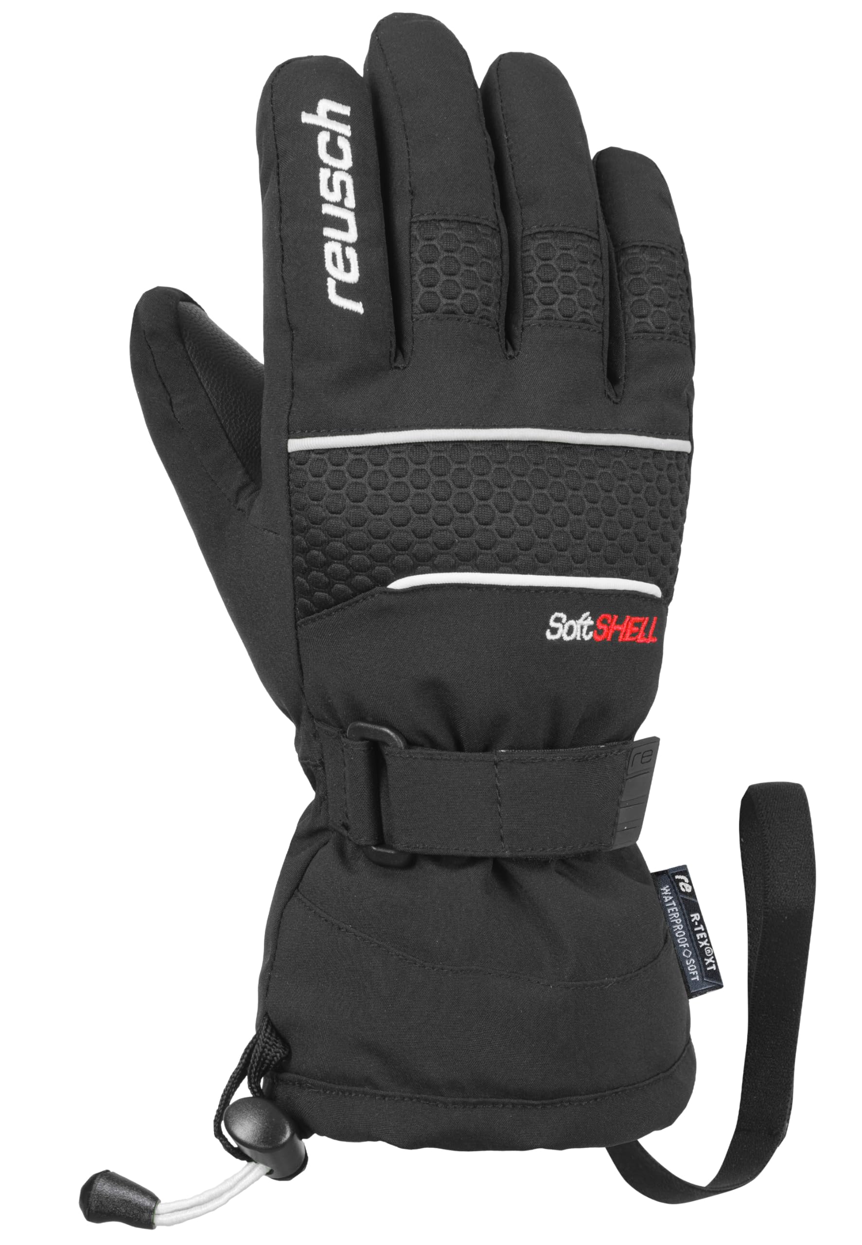 reusch-down-spirit-kinder-skihandschuhe-schwarz-r-tex image 2