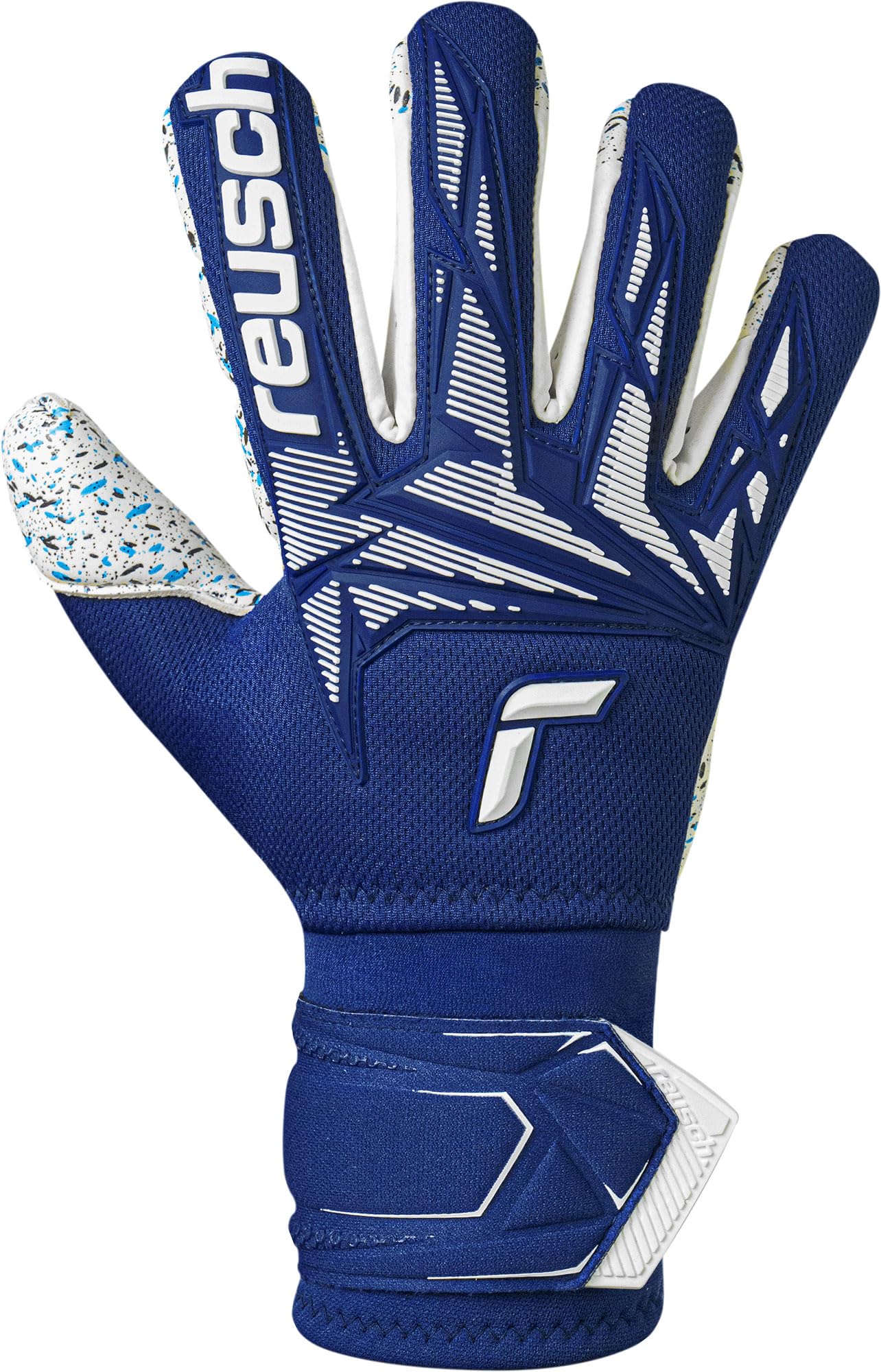 reusch-attrakt-profi-torwarthandschuhe-gr-10-fingerschutz image 2