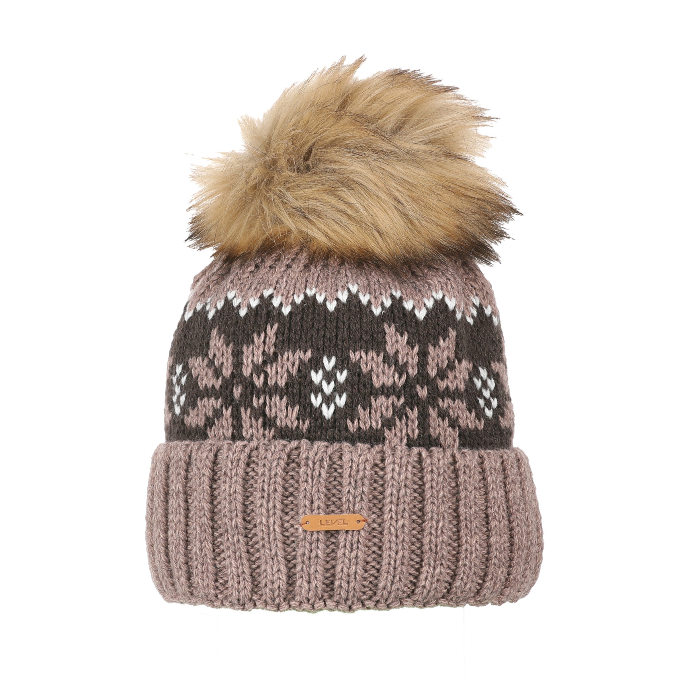 level-off-piste-artic-damen-winterm-tze-beanie-white image 2