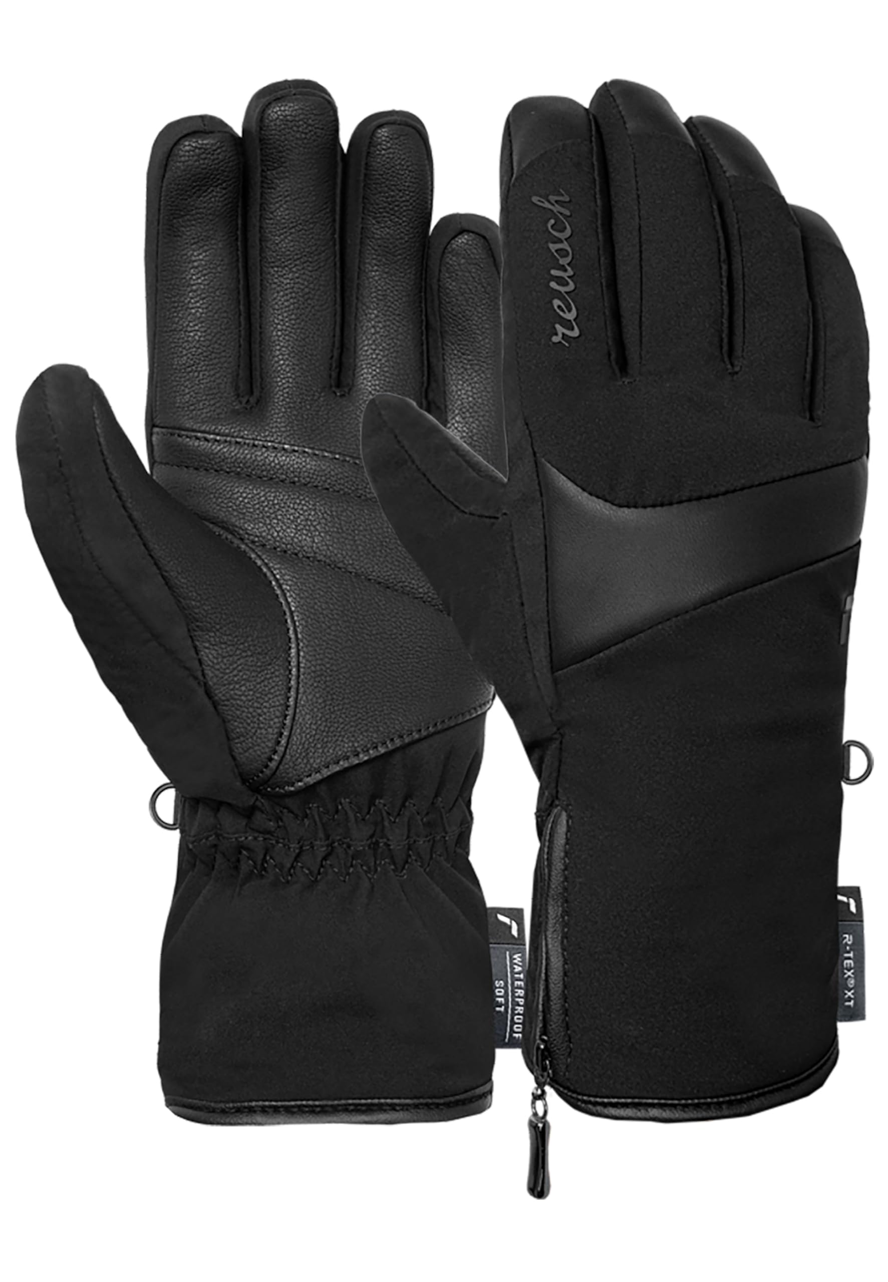 reusch-down-spirit-skihandschuhe-damen-7-5-leder-warm image 1