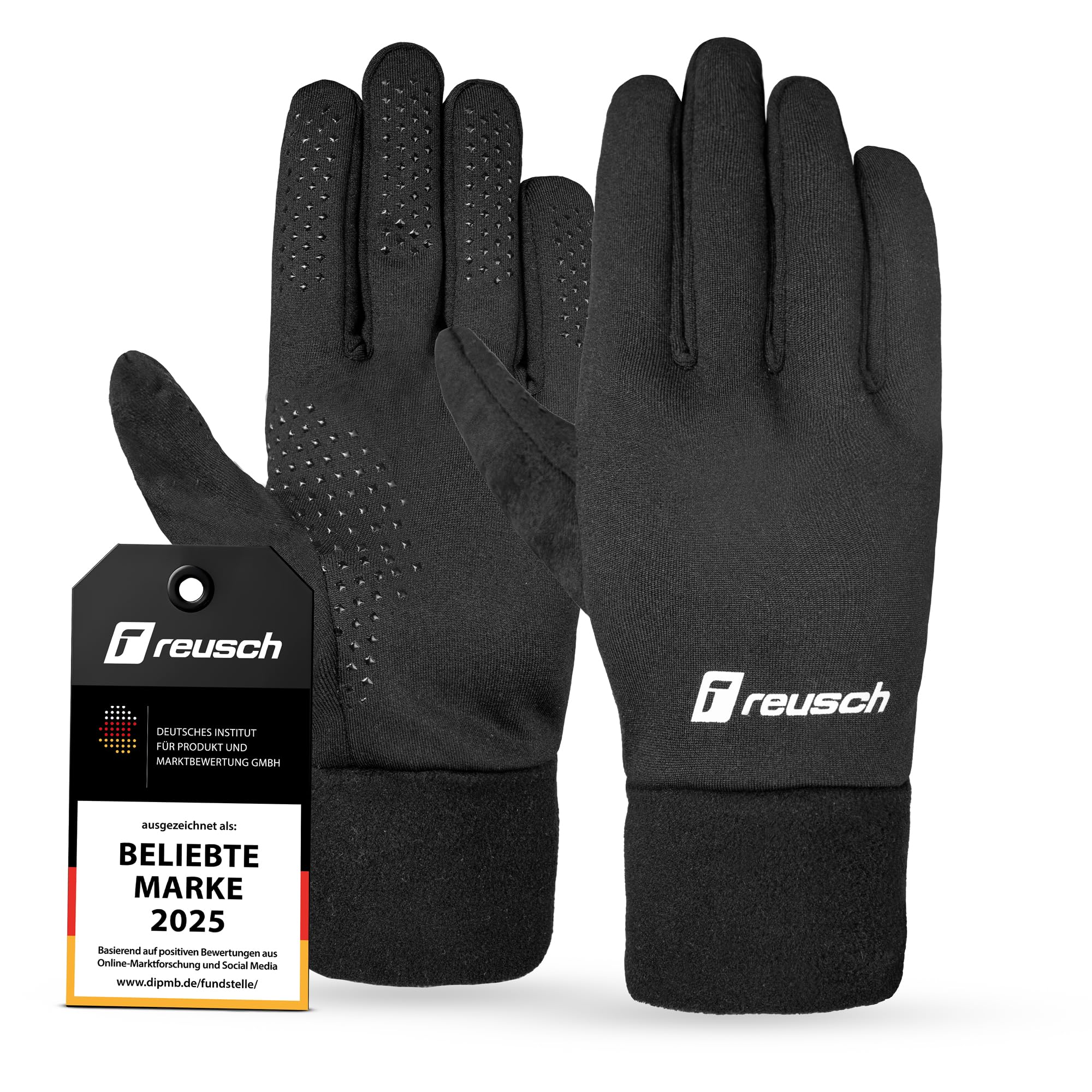reusch-attrakt-feldspielerhandschuhe-gr-8-mit-grip image 1