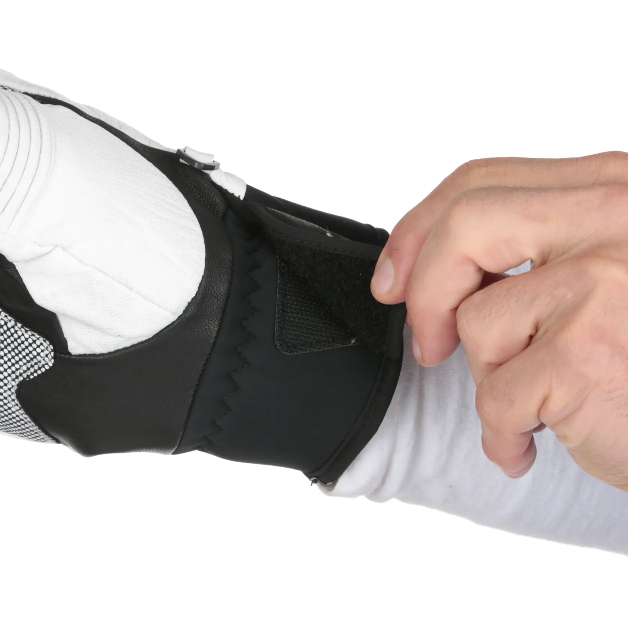 level-worldcup-race-skihandschuhe-schwarz-leder-wasserdicht image 7